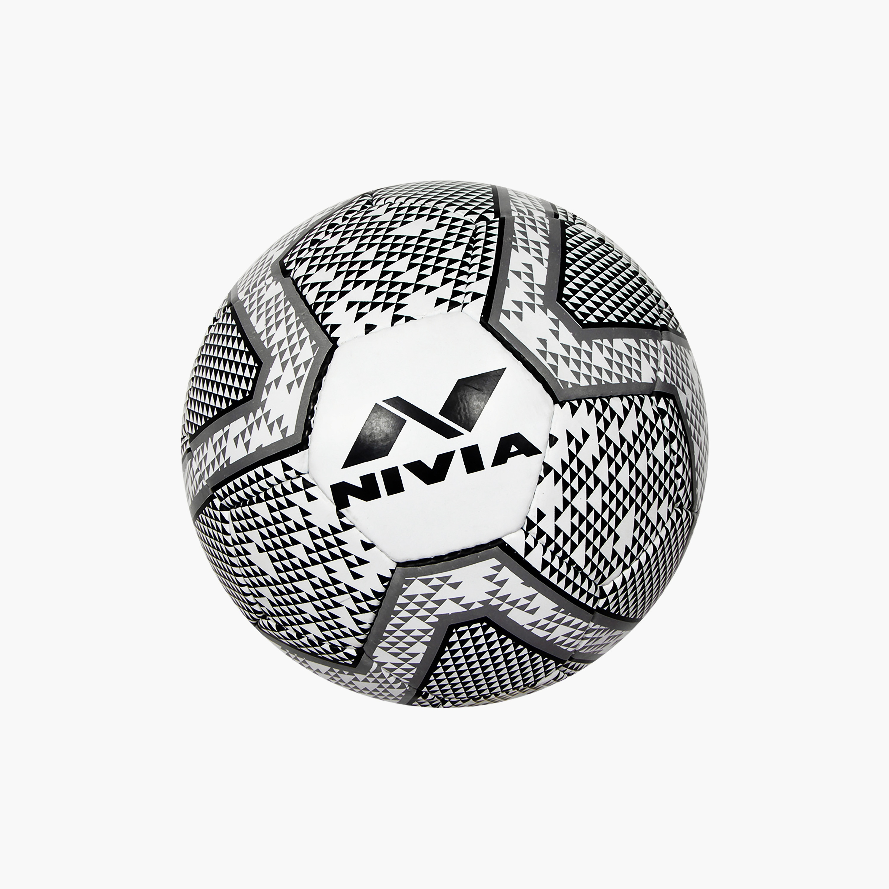 Nivia Football Kids Size-4, Black & White-toys-outdoor-activity-image-1