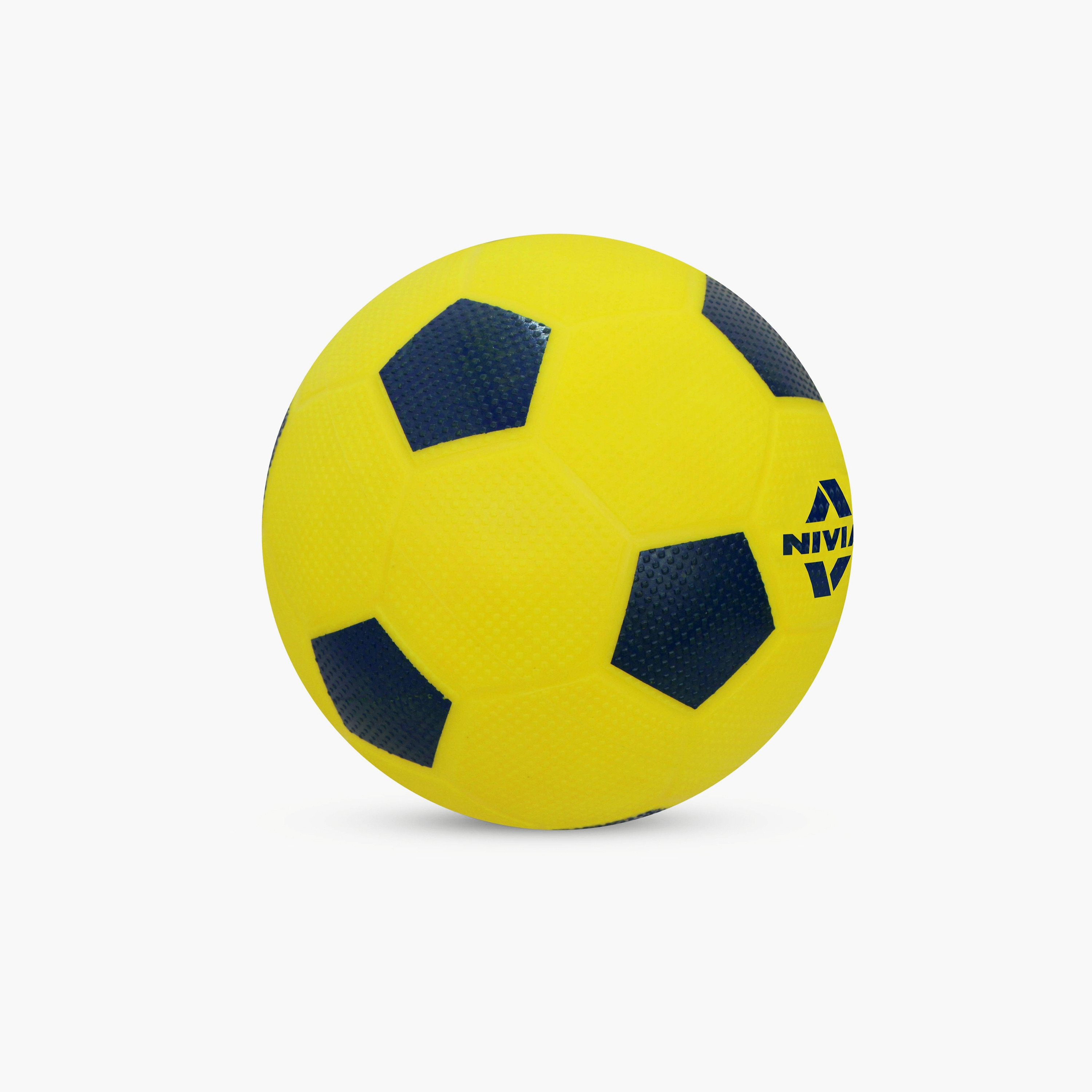 Nivia Home Play Mini Football Kids - Yellow/Blue-toys-outdoor-activity-image-2