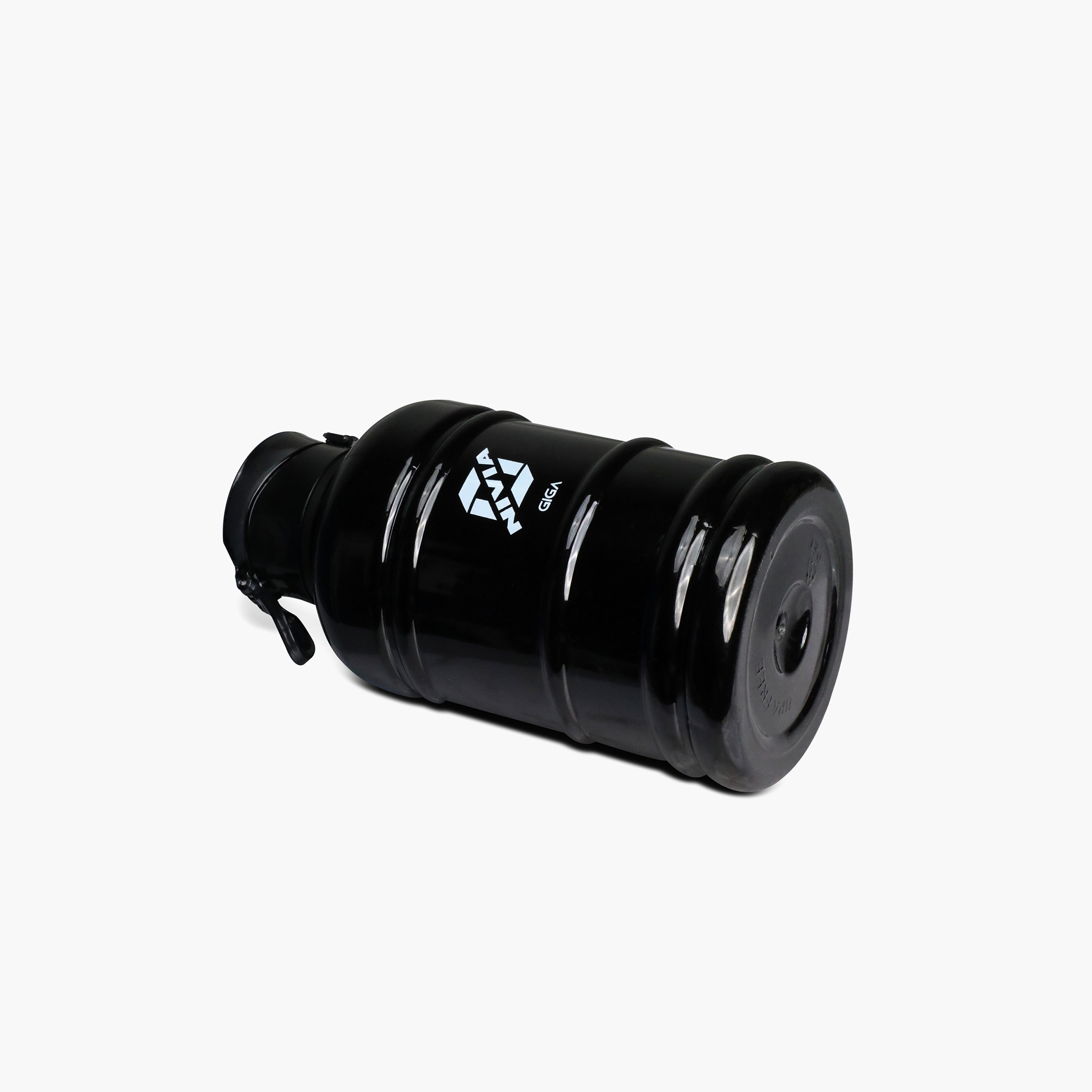 Nivia Giga Bottle Shaker - Black-sports-gear-gym-image-4