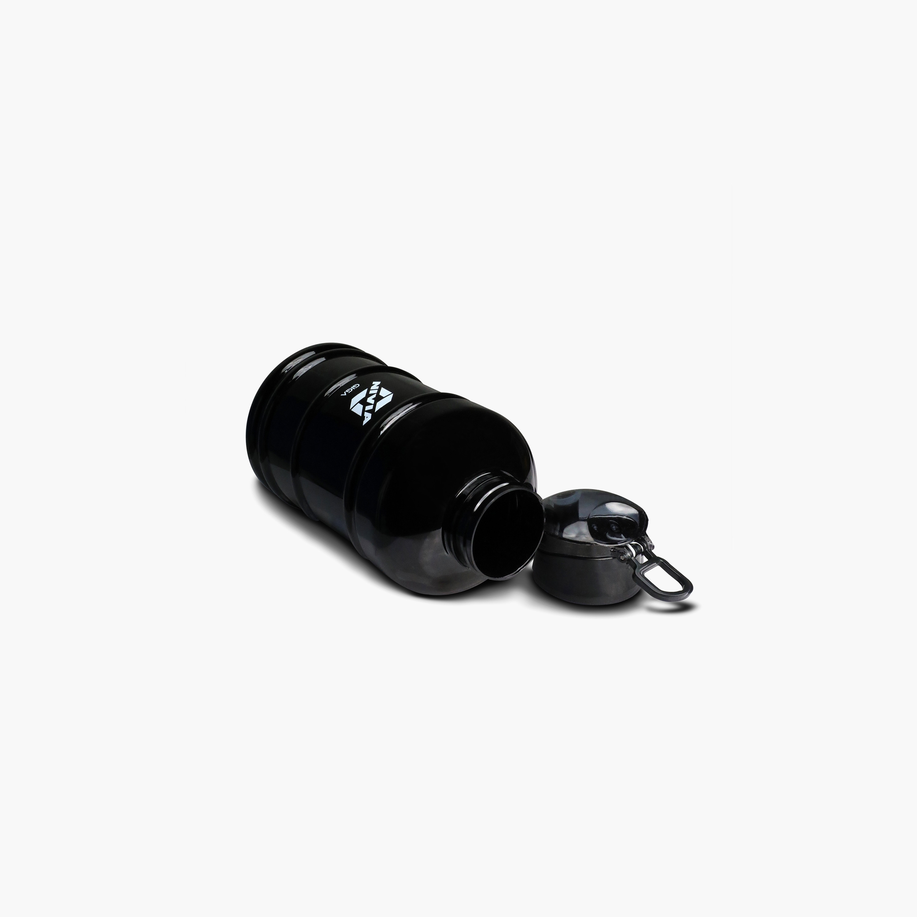 Nivia Giga Bottle Shaker - Black-sports-gear-gym-image-6