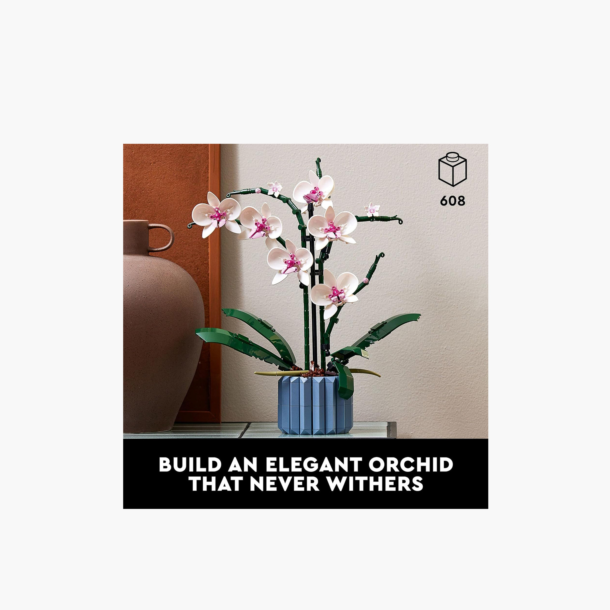 LEGO® Orchid 10311 Plant Decor Building Kit (608 Pieces)-toys-buildingblocks-blocks-image-2