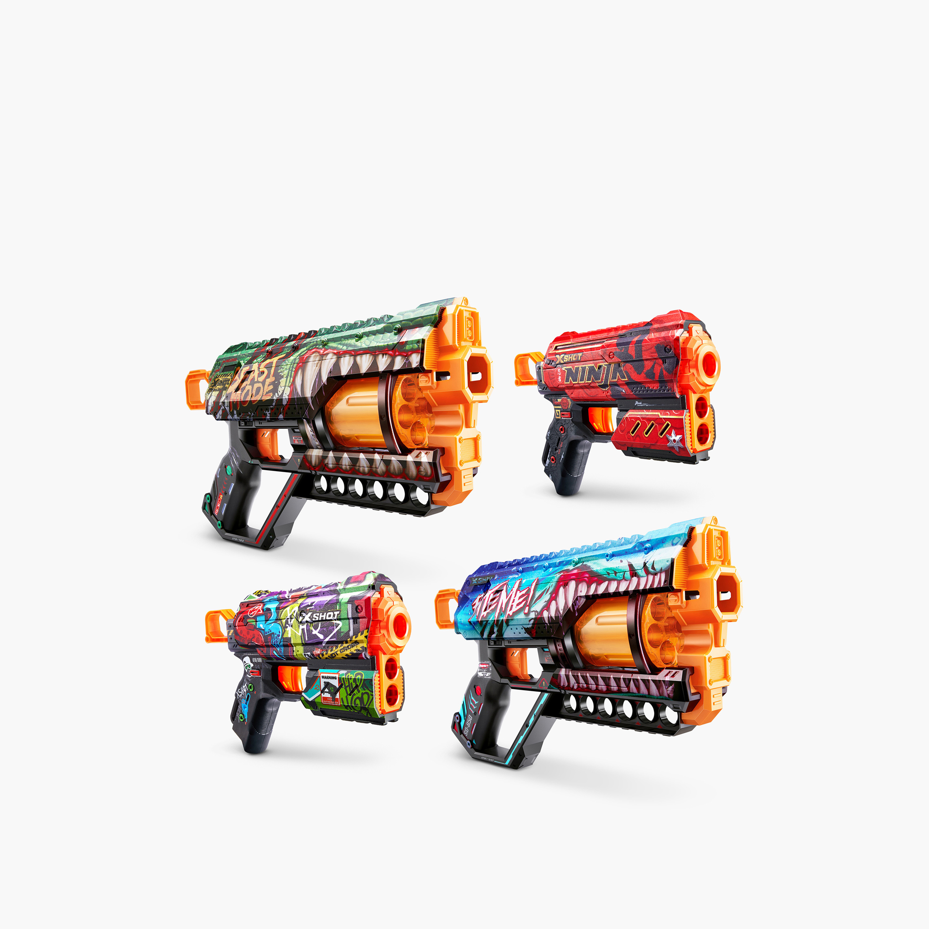 X-Shot 4-Piece Griefer and Flux Shooter Playset-toys-outdoor-gunsandfoamblasters-image-2