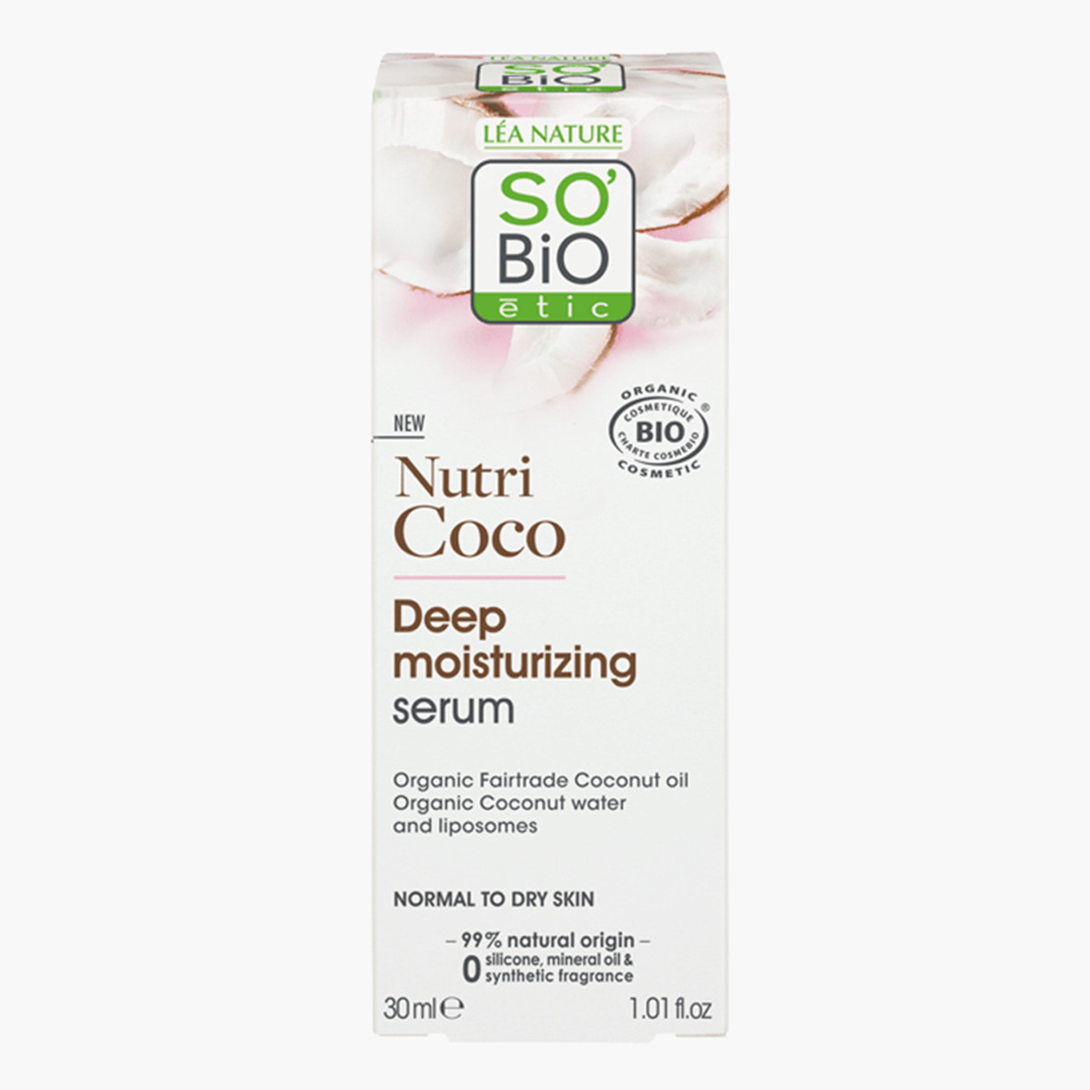 SO BIO Etic Coco Deep Moisturising Serum - 30 ml-beautyandpersonalcare-skin-moisturisers-facemoisturisers-image-1