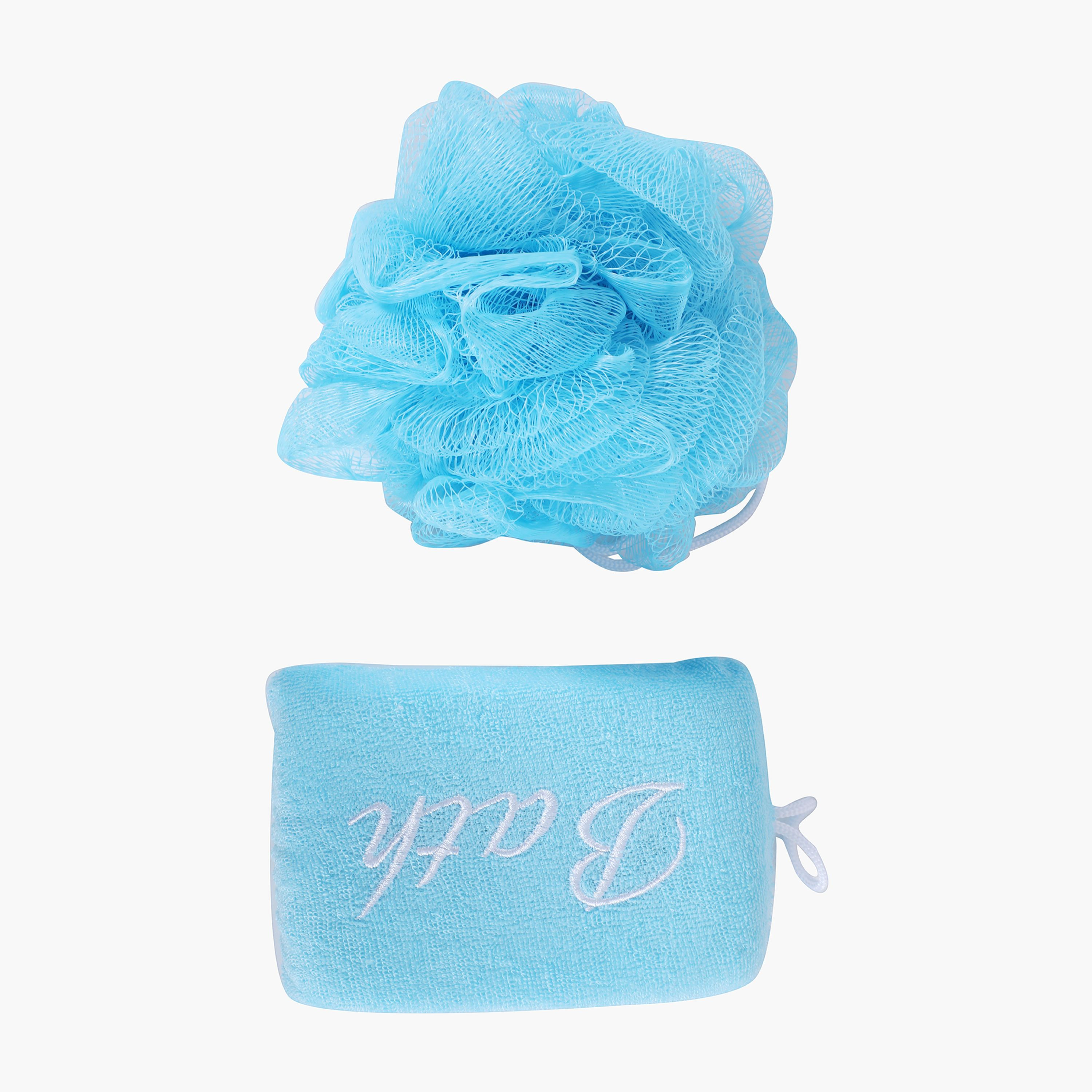 GLOO 2-Piece Bath Puff and Sponge Set-beautyandpersonalcare-bathandbody-toolsandaccessories-bathaccessories-image-1
