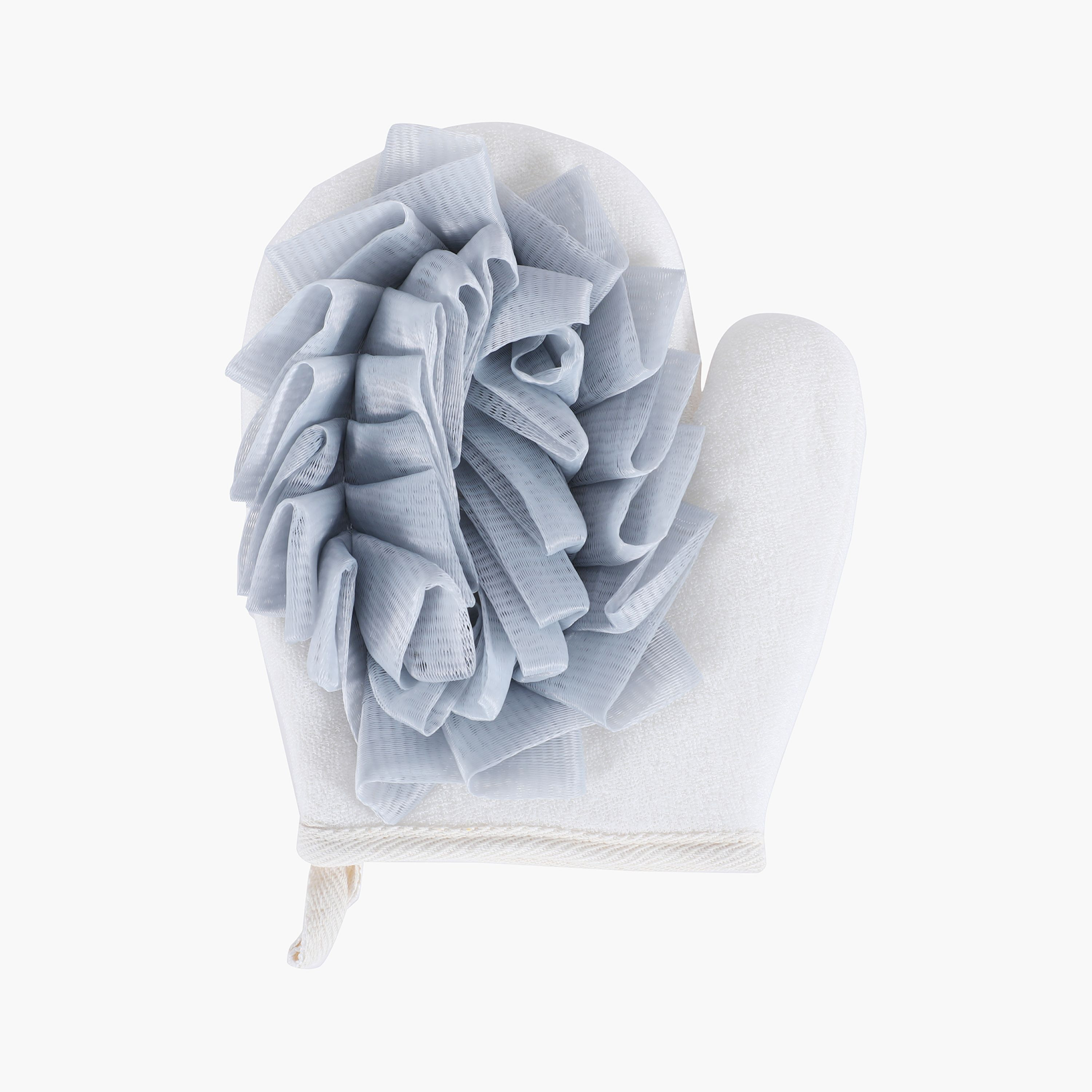 GLOO Textured Bath Glove and Puff-beautyandpersonalcare-bathandbody-toolsandaccessories-bathaccessories-image-1