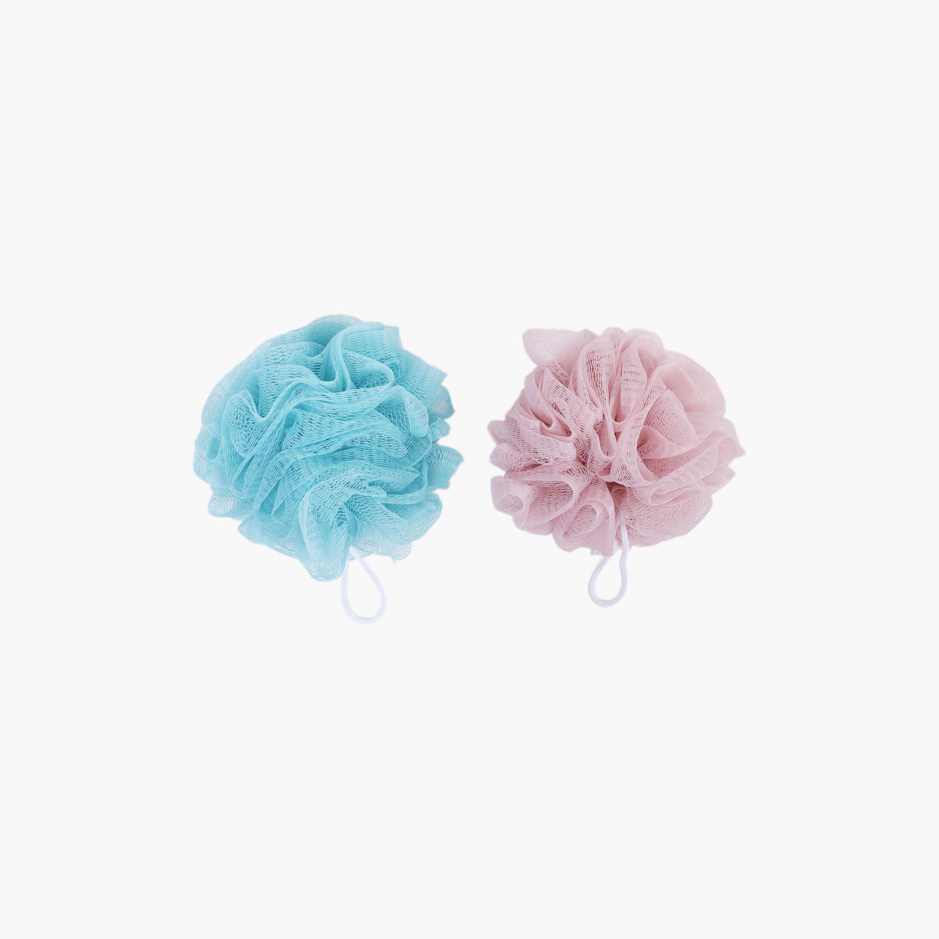 GLOO Textured Bath Puff - Set of 2-beautyandpersonalcare-bathandbody-toolsandaccessories-bathaccessories-image-1