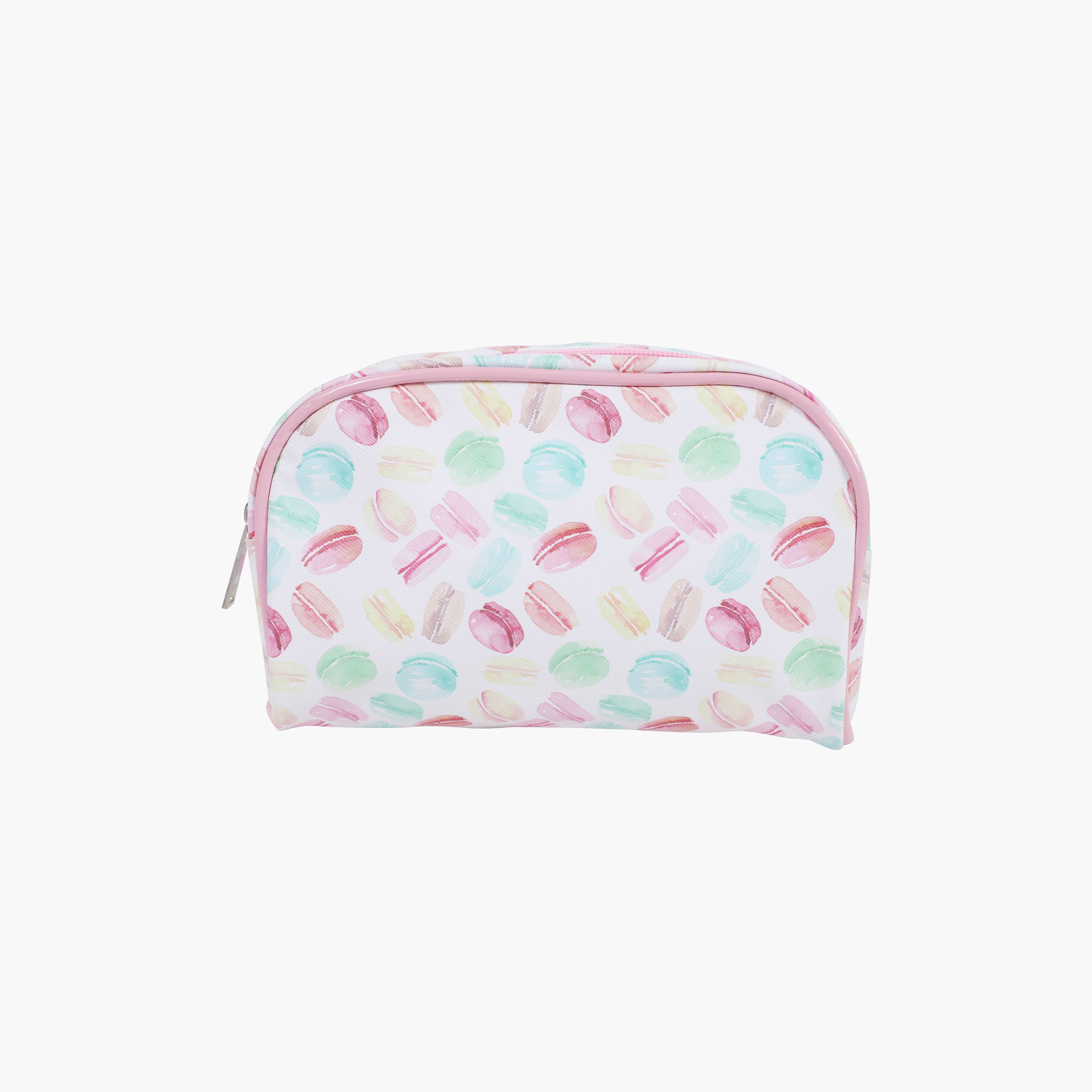 GLOO 3-Piece Macaron Print Cosmetics Pouch Set-beautyandpersonalcare-makeup-brushesandaccessories-makeuppouches-image-2