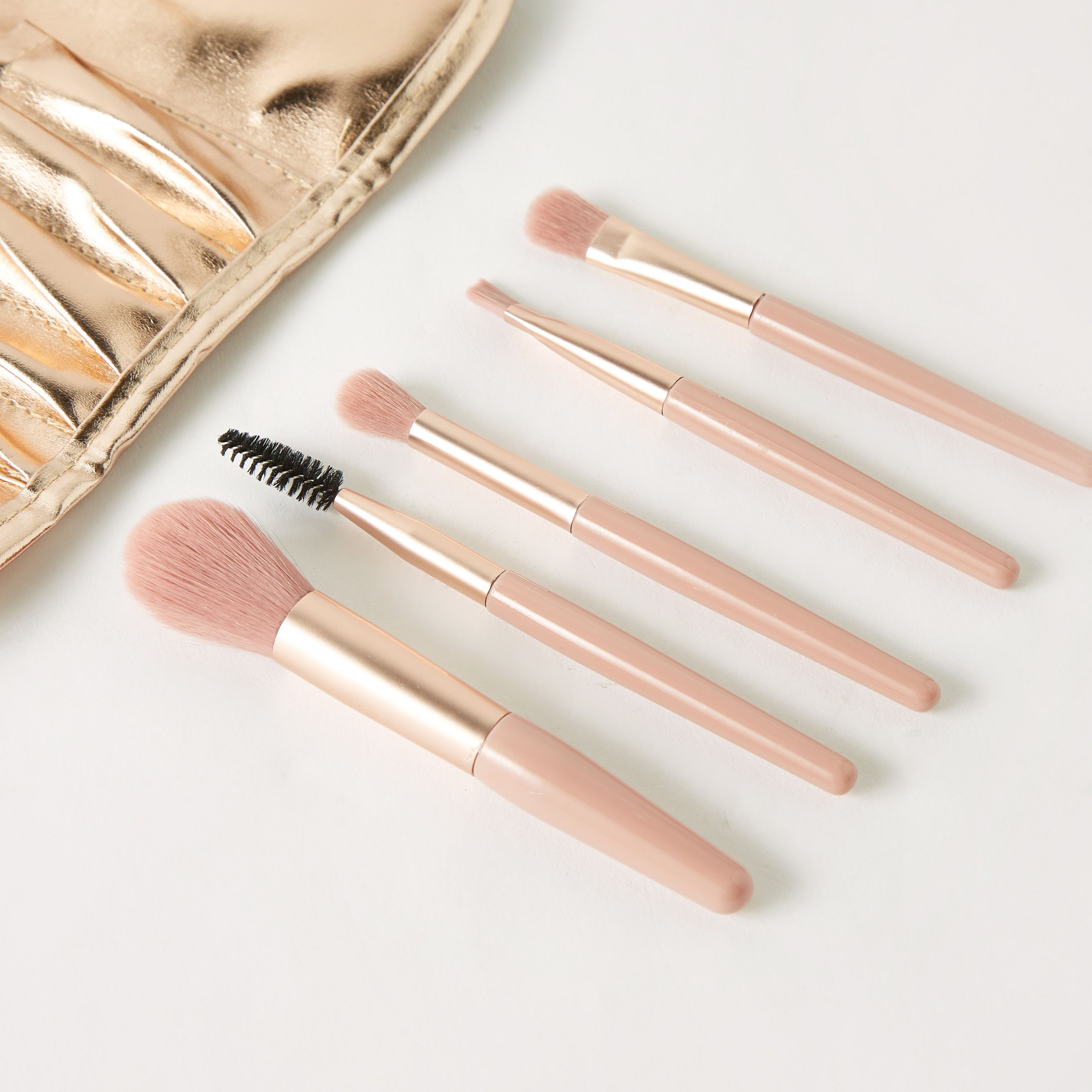 GLOO 5-Piece Makeup Brush Set with Pouch-beautyandpersonalcare-makeup-brushesandaccessories-brushes-image-2