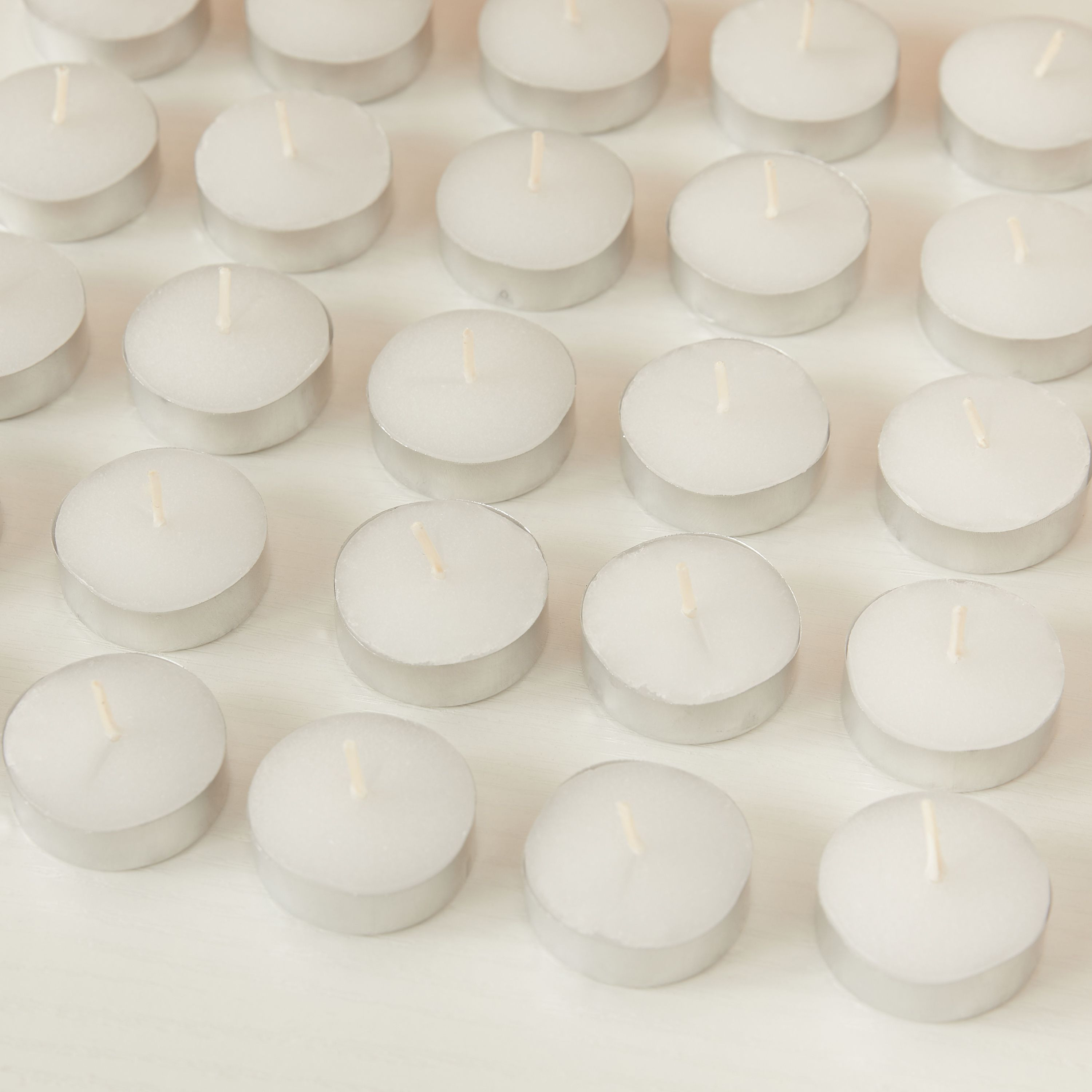 Essentials 50-Piece Unscented Tealight Candle Set-household-homefragrance-candles-image-3