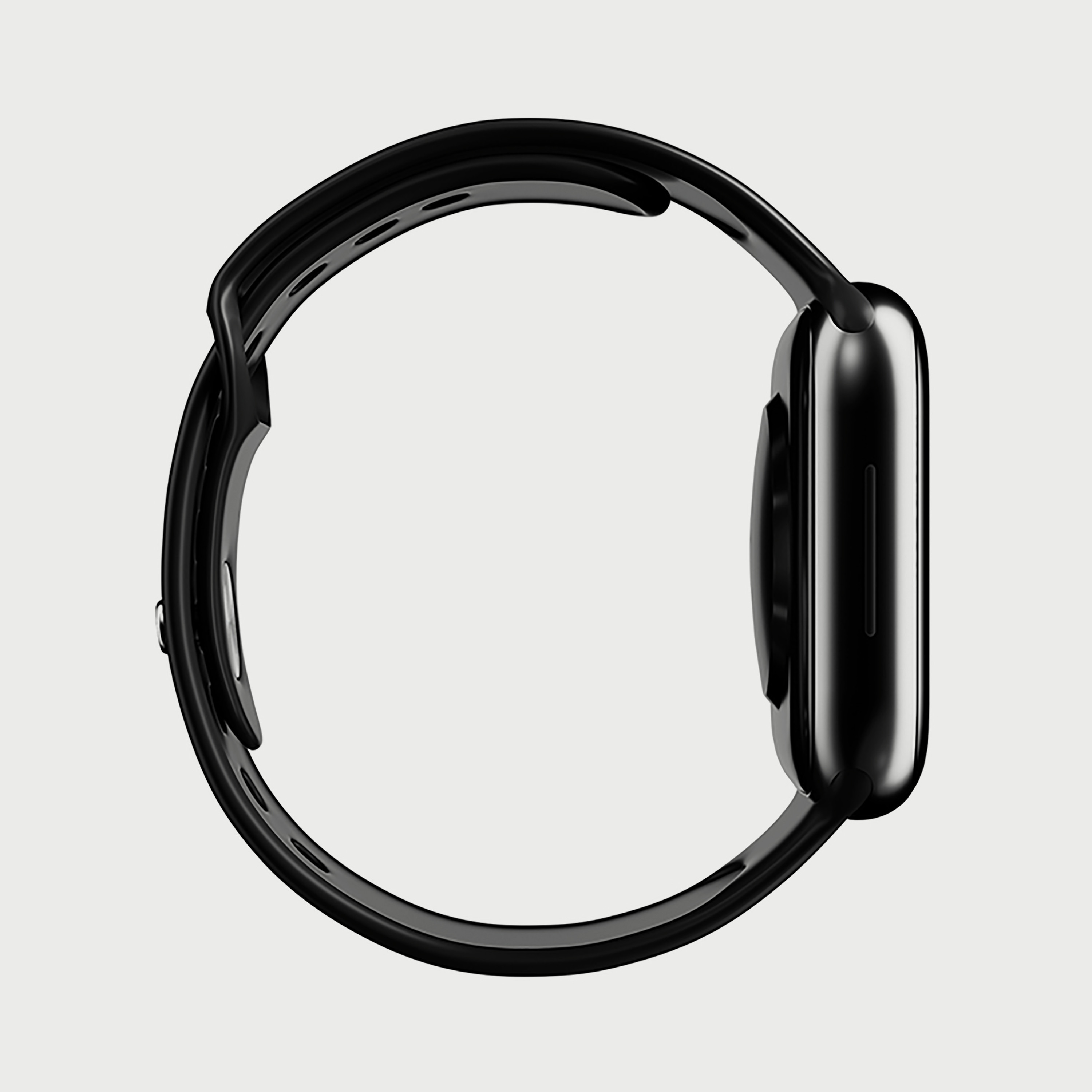 Kenneth Scott Unisex Black Silicone Strap Smart Watch - KS-WATCH8-men-watchesandjewellery-watches-image-3