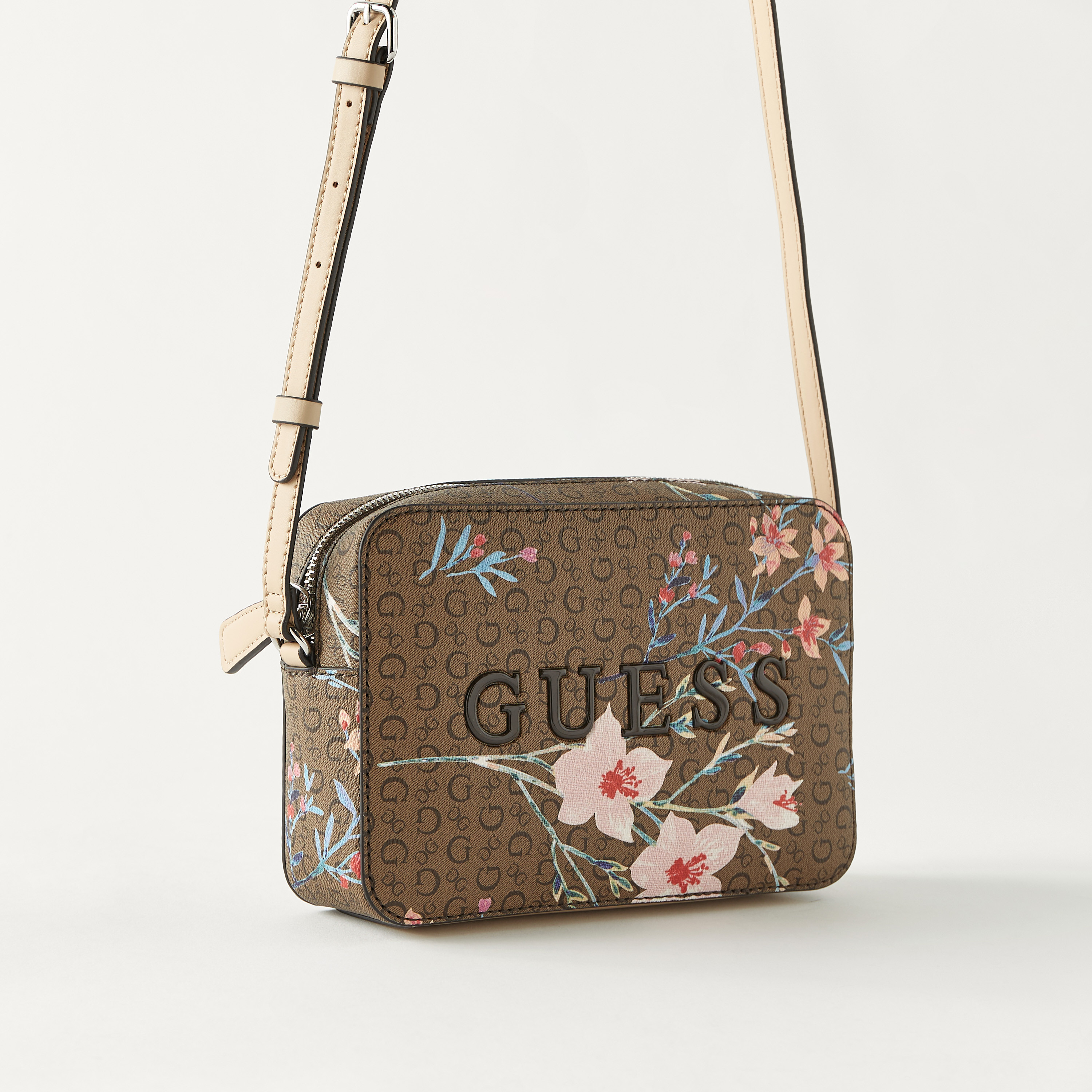 Guess floral crossbody clearance bag