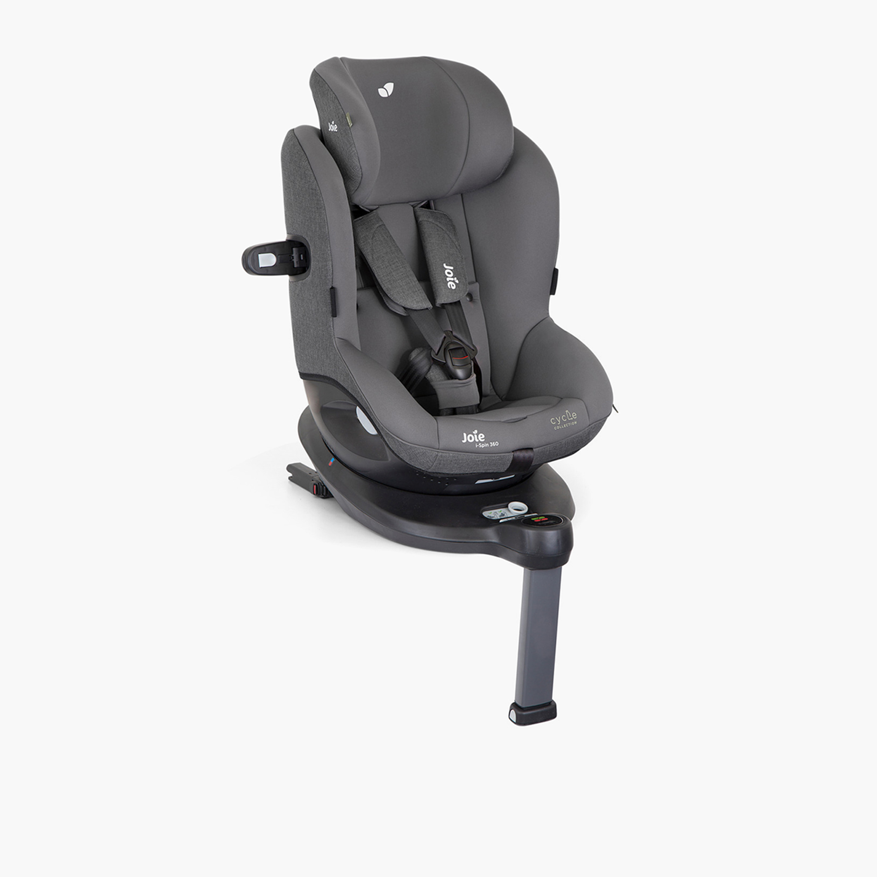 Your little one will stay secured in this car seat during road trips and more. Ideal for daily use, this car seat features an attractive tone and an easy-to-use 360-degree swivel design. It also has an on-the-go recline feature that makes it a smart pick to get a restless passenger dozing off. Further, this long-lasting piece works all the way from birth to approximately four years.-baby-gear-carseats-image-4