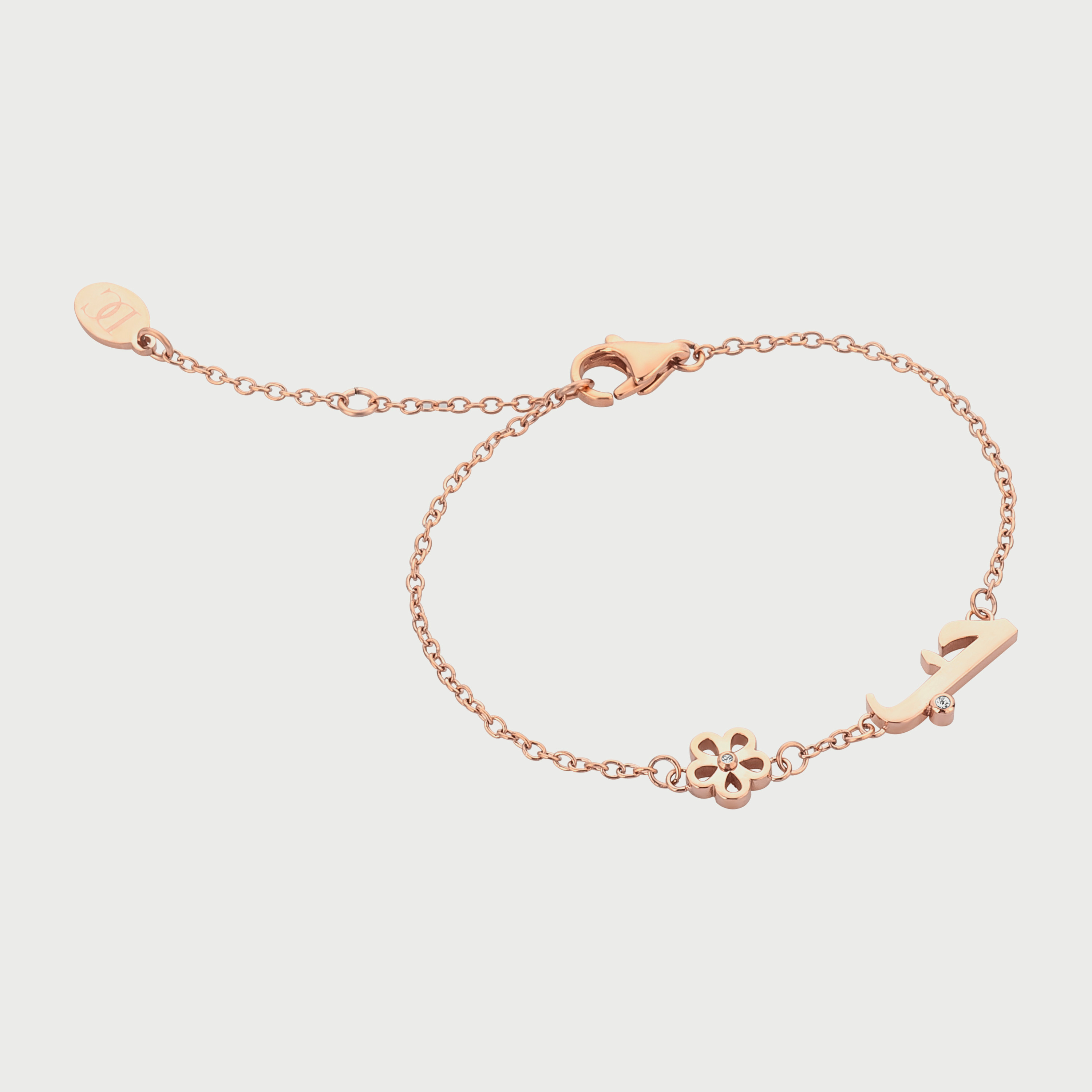 DICI Women's Rose Gold Brass Love Bracelet DCBR01462200-women-watchesandjewellery-jewellery-banglesandbracelets-image-1