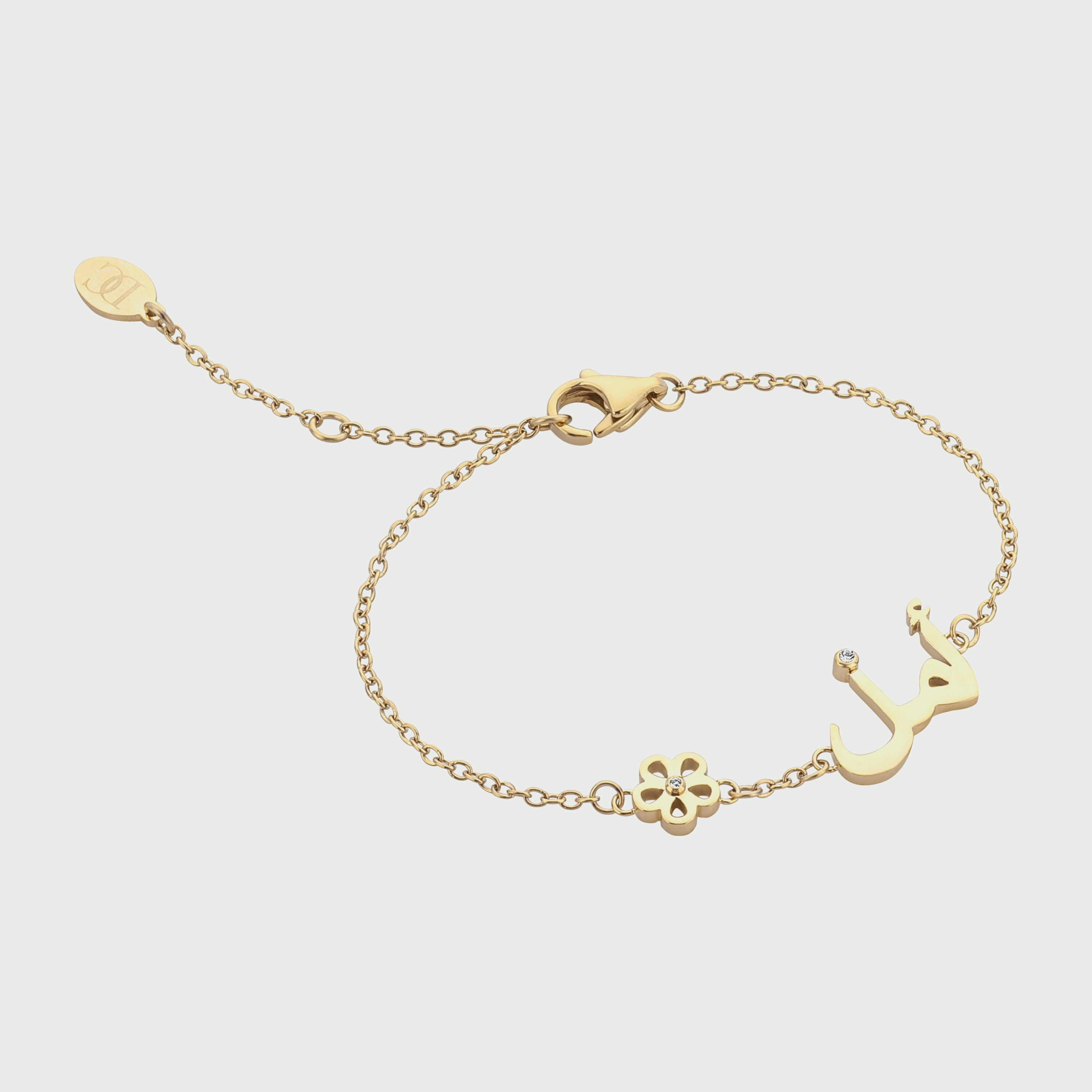 DICI Women's Gold Brass Hope Bracelet DCBR01462300-women-watchesandjewellery-jewellery-banglesandbracelets-image-1