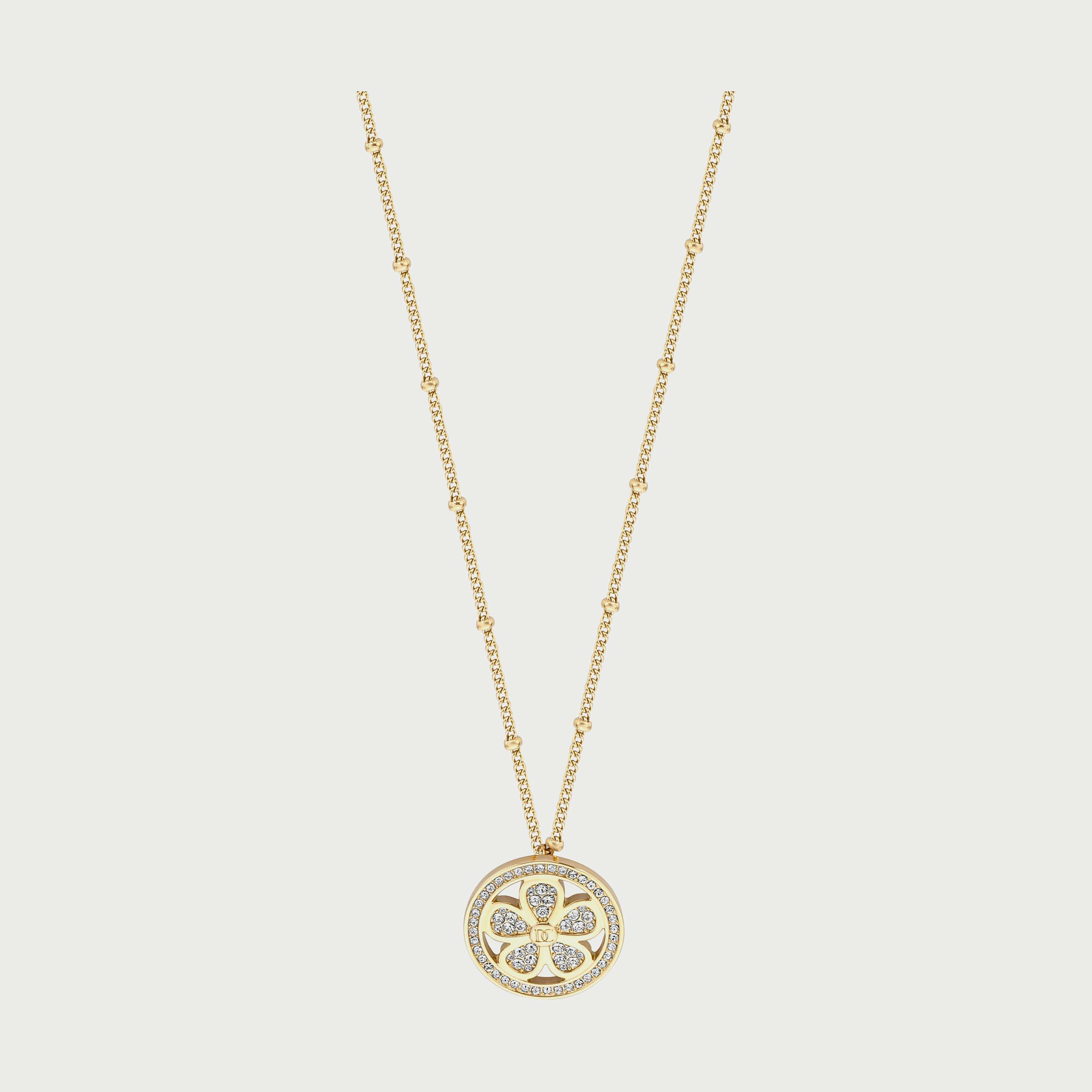 DICI Women's Gold Brass Carina Necklace DCNL01353500-women-watchesandjewellery-jewellery-necklacesandpendants-image-1