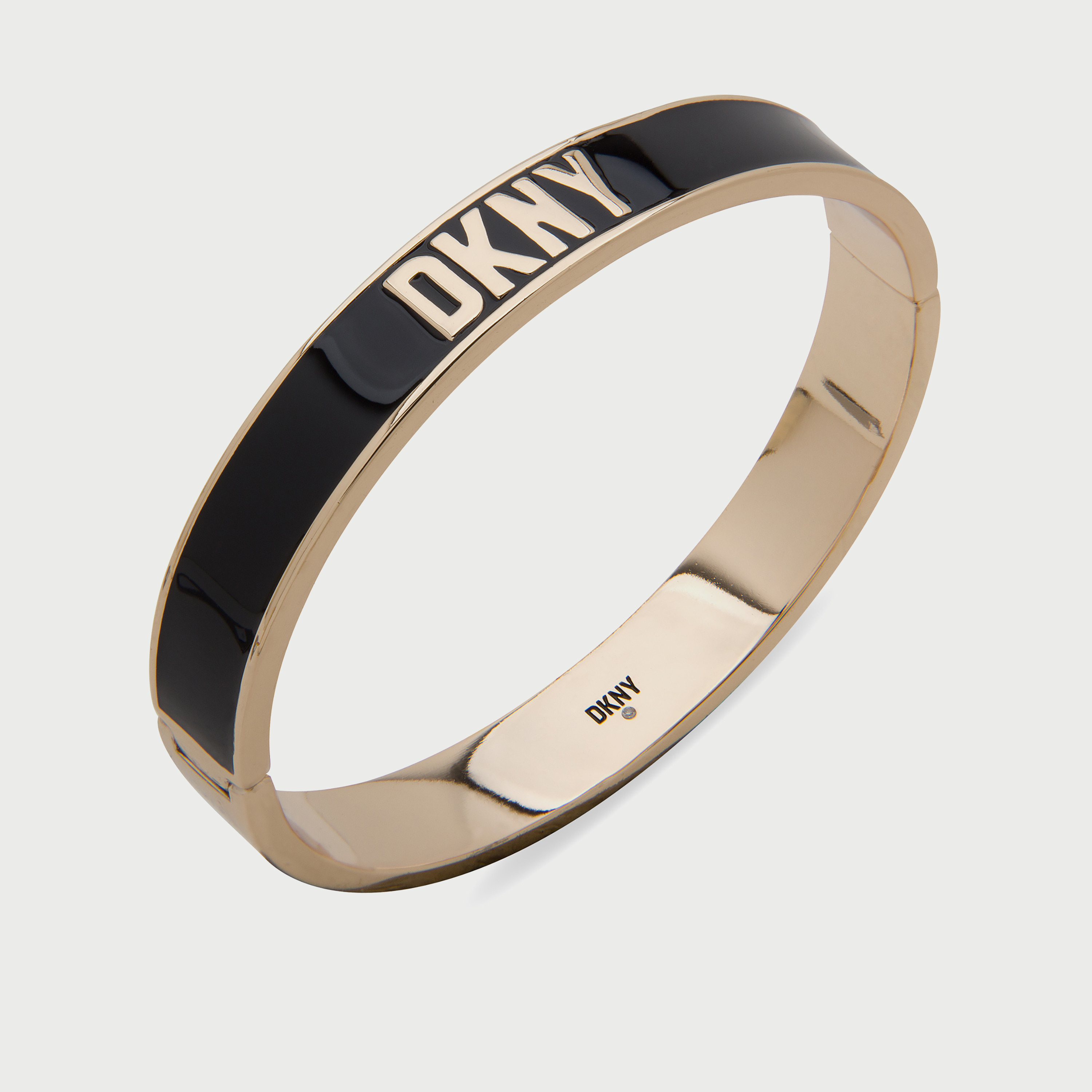 Dkny chain-link crystal bracelet in Golden | Stylemi