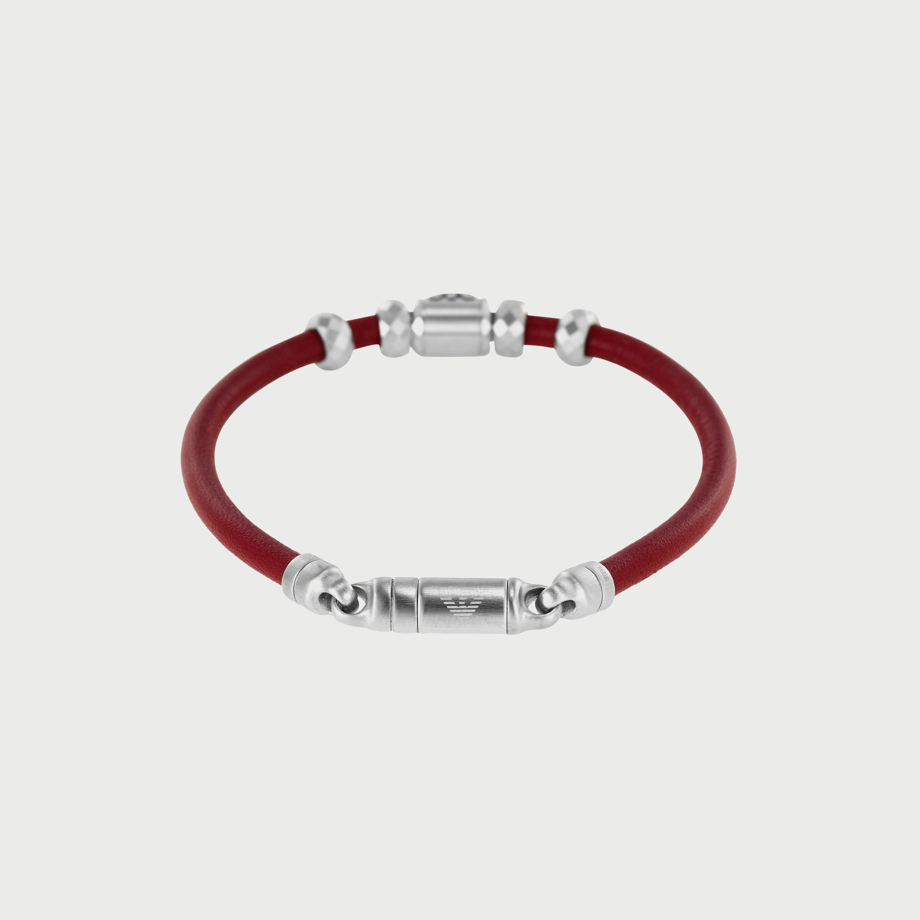 سوار اسنشيال للرجال مصنوع من الستانلس ستيل البني من امبوريو ارماني  EGS2797040-men-watchesandjewellery-bracelets-image-2