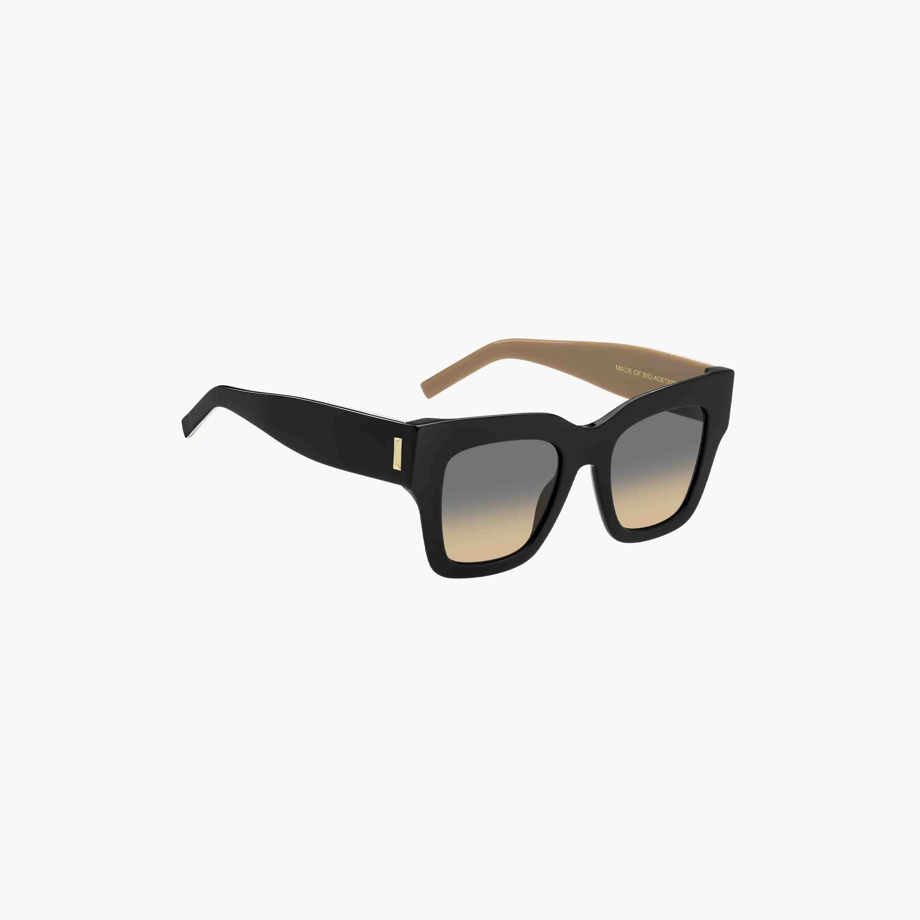 Hugo Boss Women's UV Protected Grey Brown Double Shade Lens 51 mm Square Sunglasses | 204979-women-sunglasses-image-2