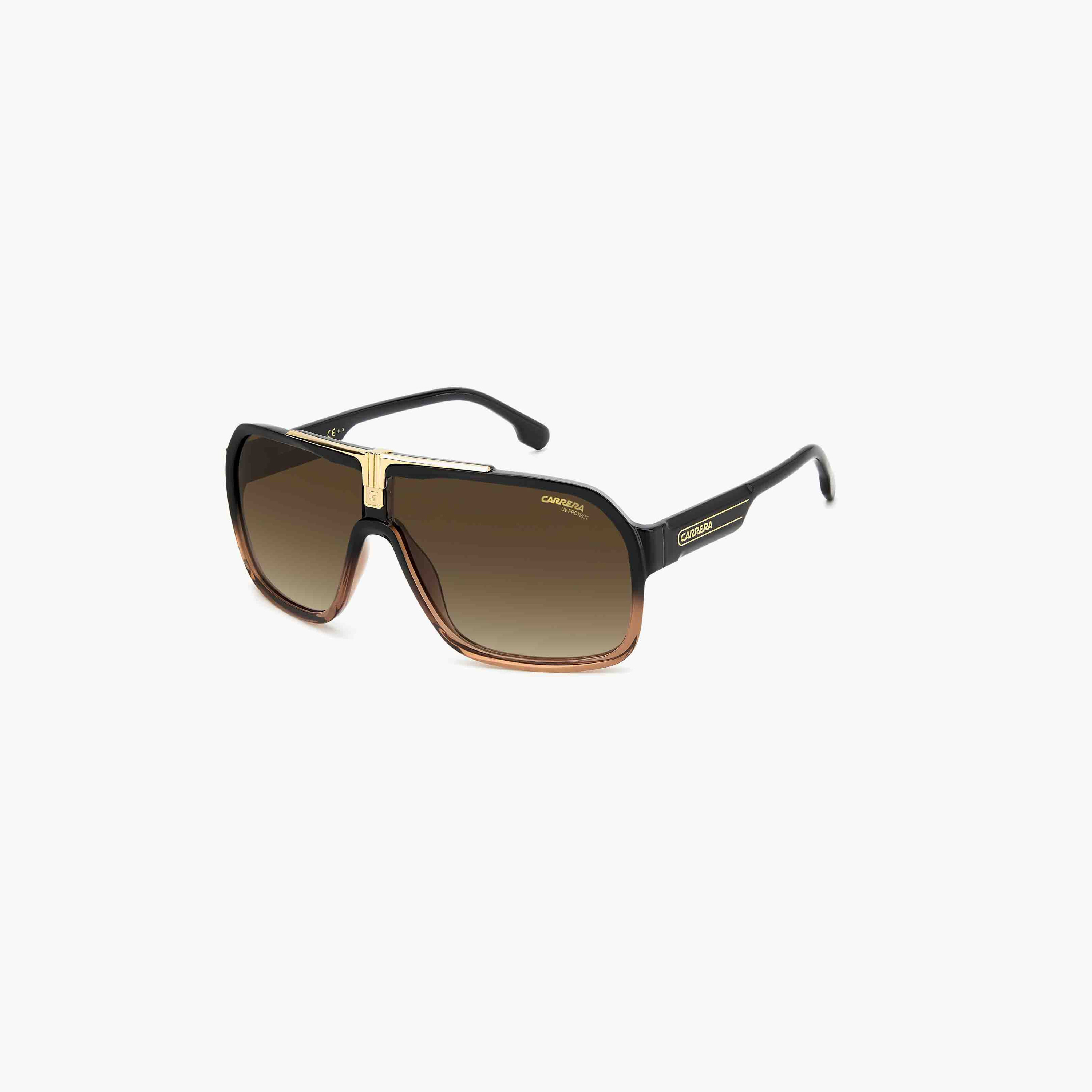 Carrera Men UV Protected Brown Gradient Lens 64 mm Navigator Sunglasses - CARRERA 1014/S-men-sunglasses-image-1