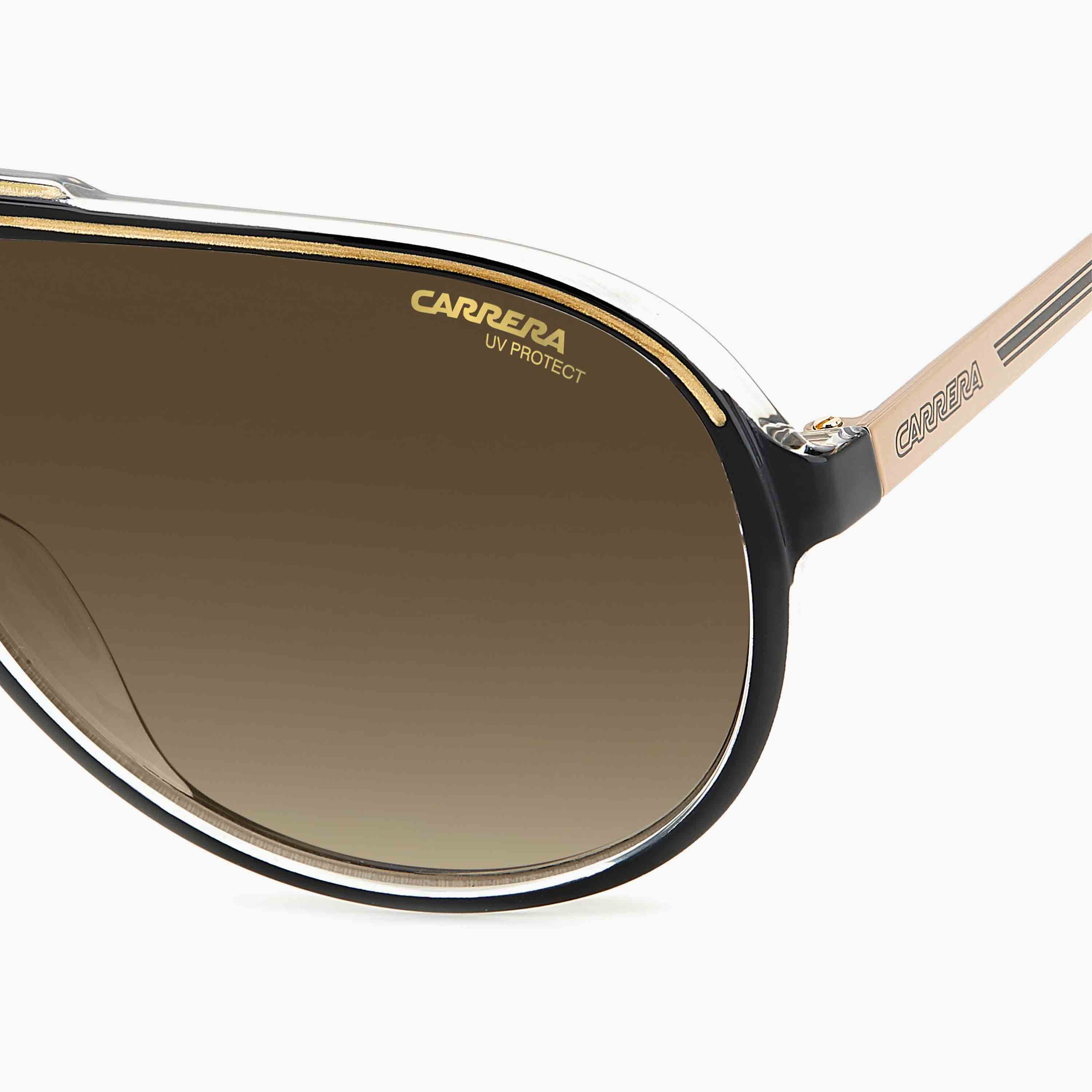 Carrera Men's UV Protected Brown Shaded Lens 63 mm Pilot Sunglasses | 205381-men-sunglasses-image-5