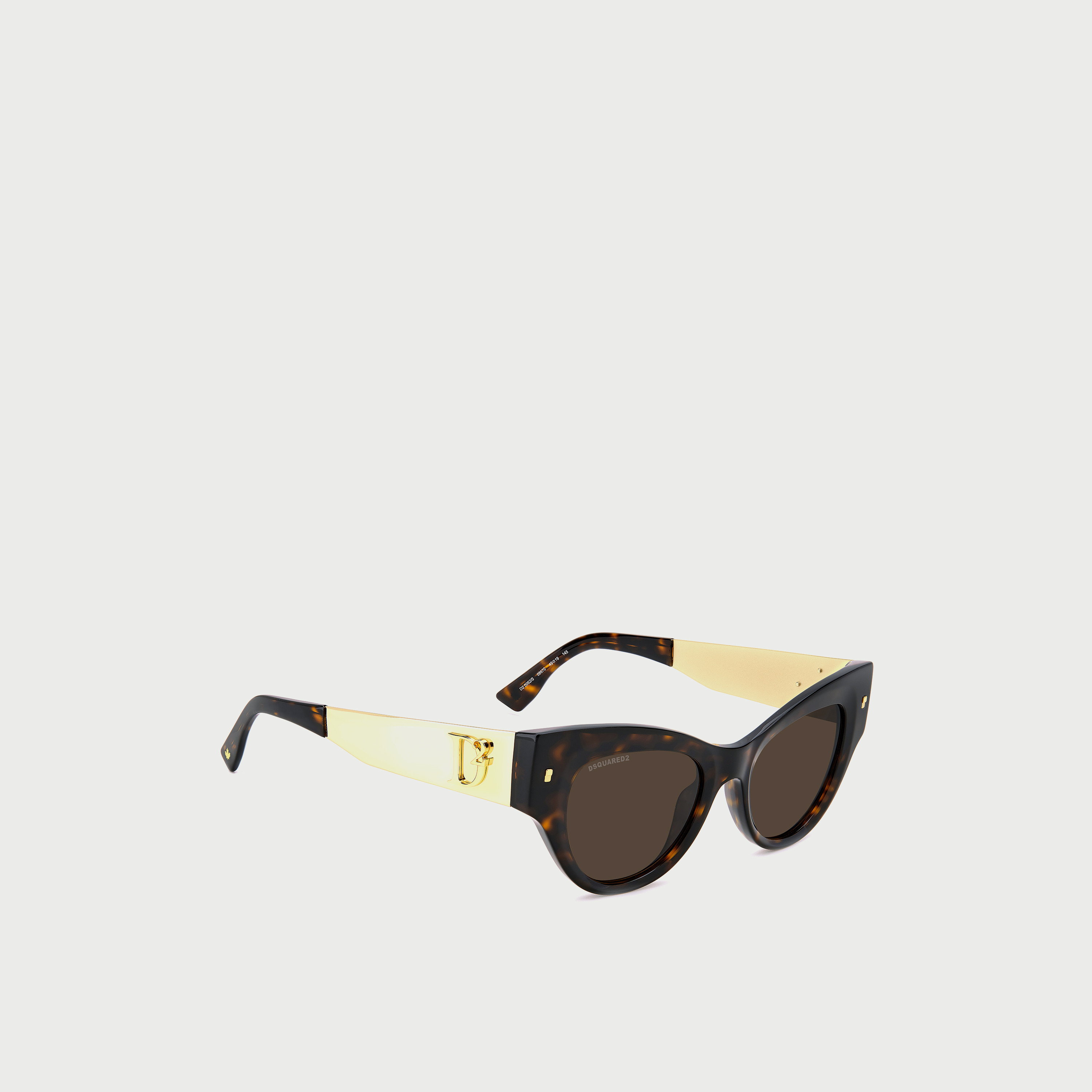 Dsquared2 Women UV Protected Silver Gradient Lens 49 mm Cat Eye Sunglasses - D2 0062/S-girls-accessories-sunglasses-image-2