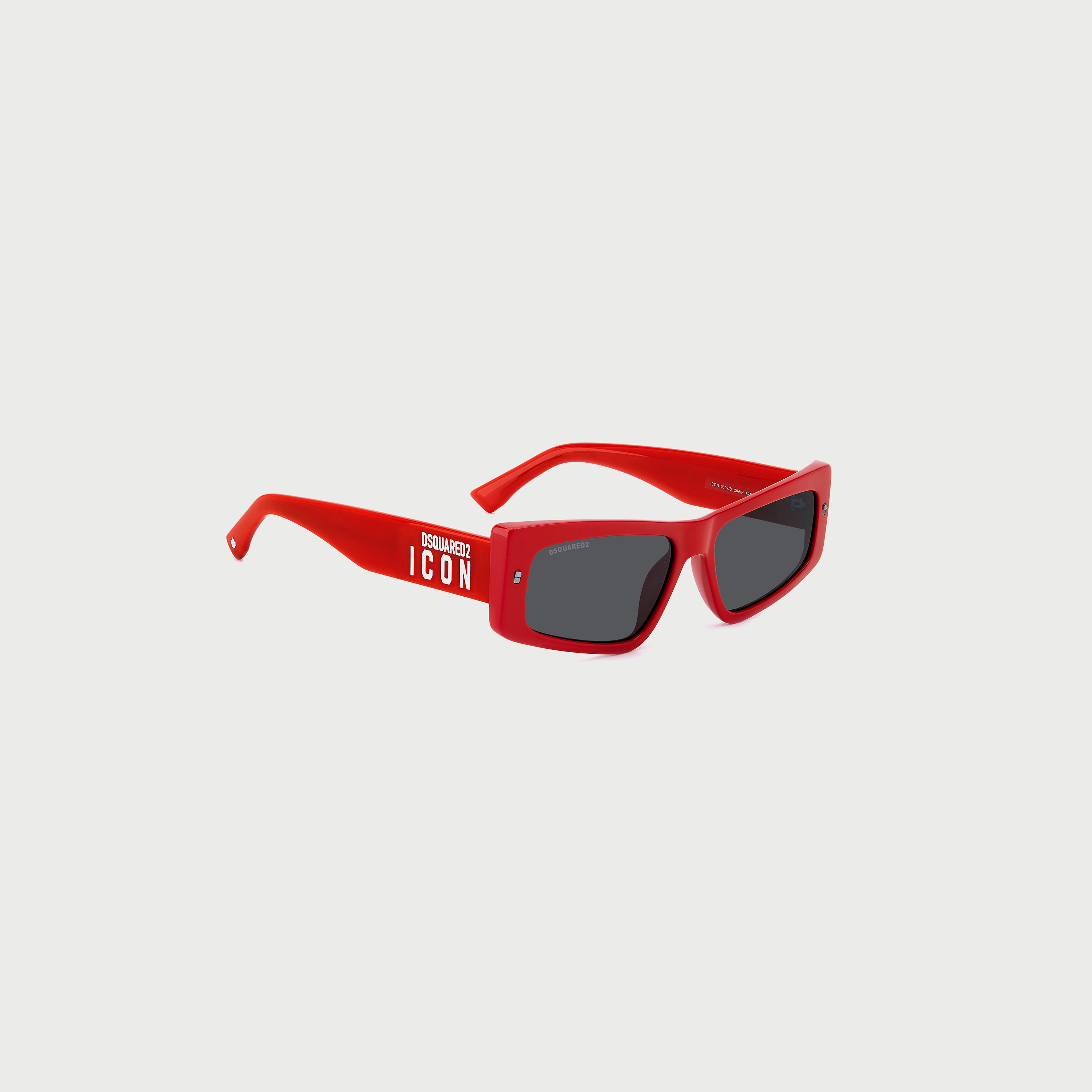 Dsquared2 Men UV Protected Grey Gradient Lens 57 mm Rectangle Sunglasses - ICON 0007/S-men-sunglasses-image-3