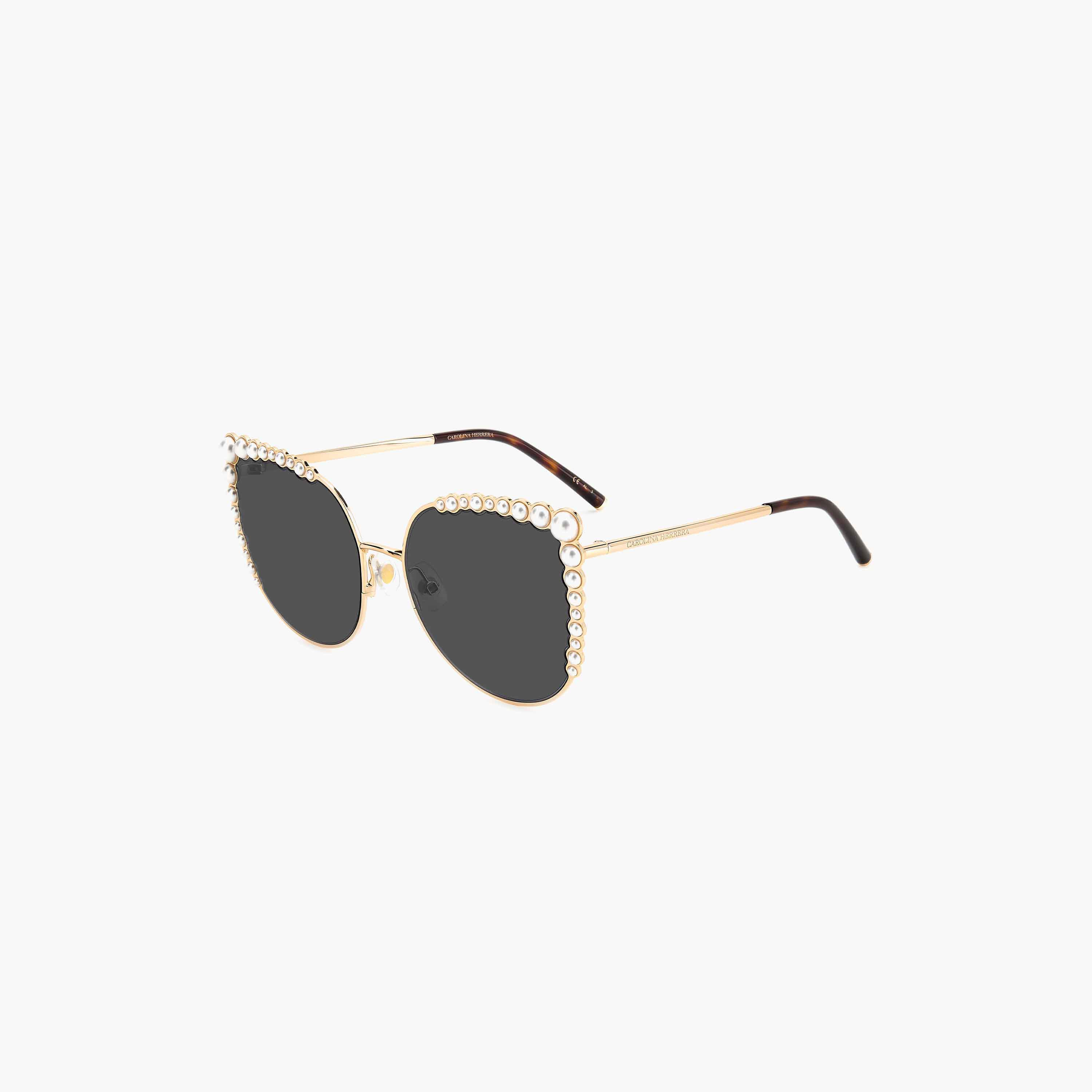 Carolina Herrera Women UV Protected Brown Gradient Lens 58 mm Cat Eye Sunglasses - HER 0076/S-women-sunglasses-image-5