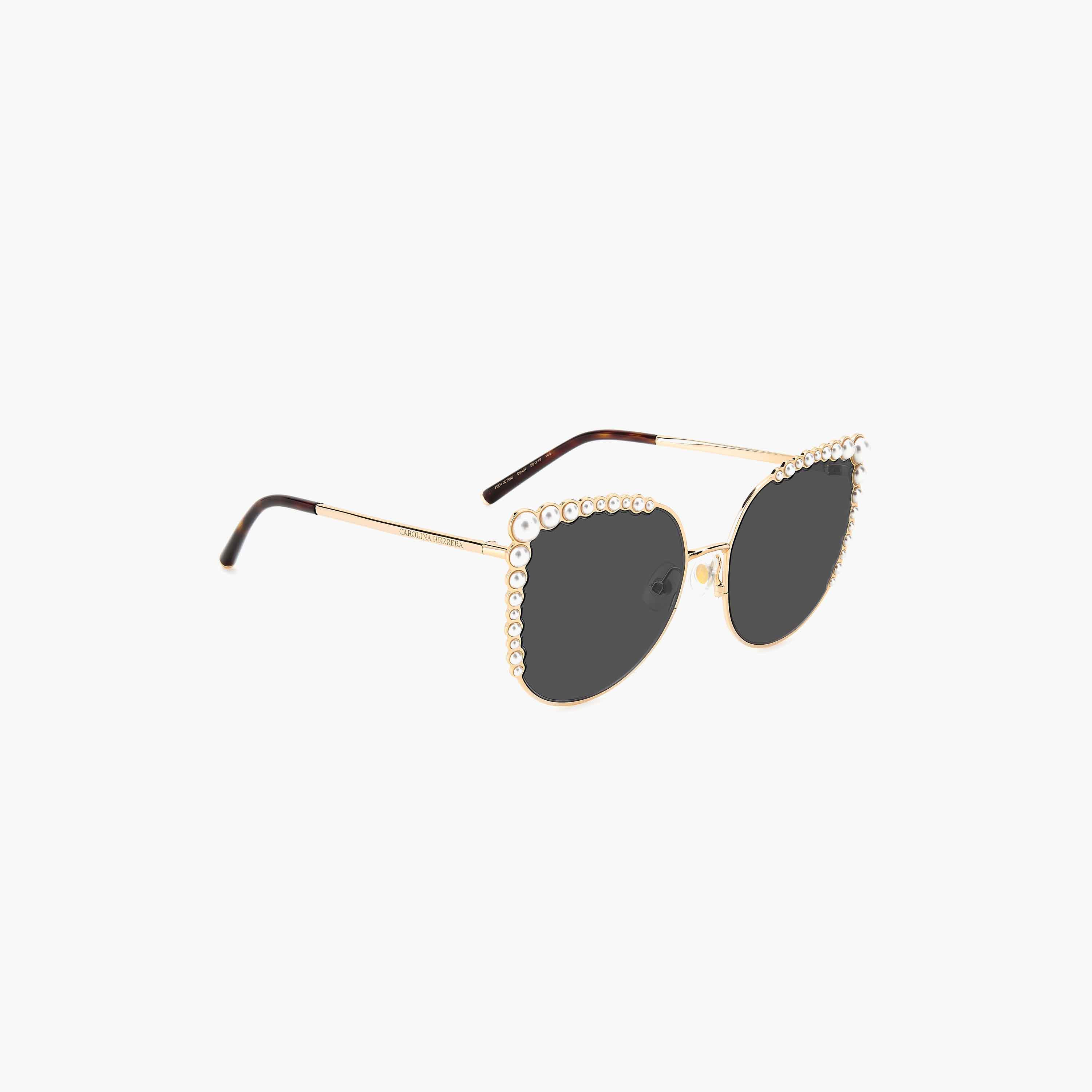Carolina Herrera Women UV Protected Brown Gradient Lens 58 mm Cat Eye Sunglasses - HER 0076/S-women-sunglasses-image-2