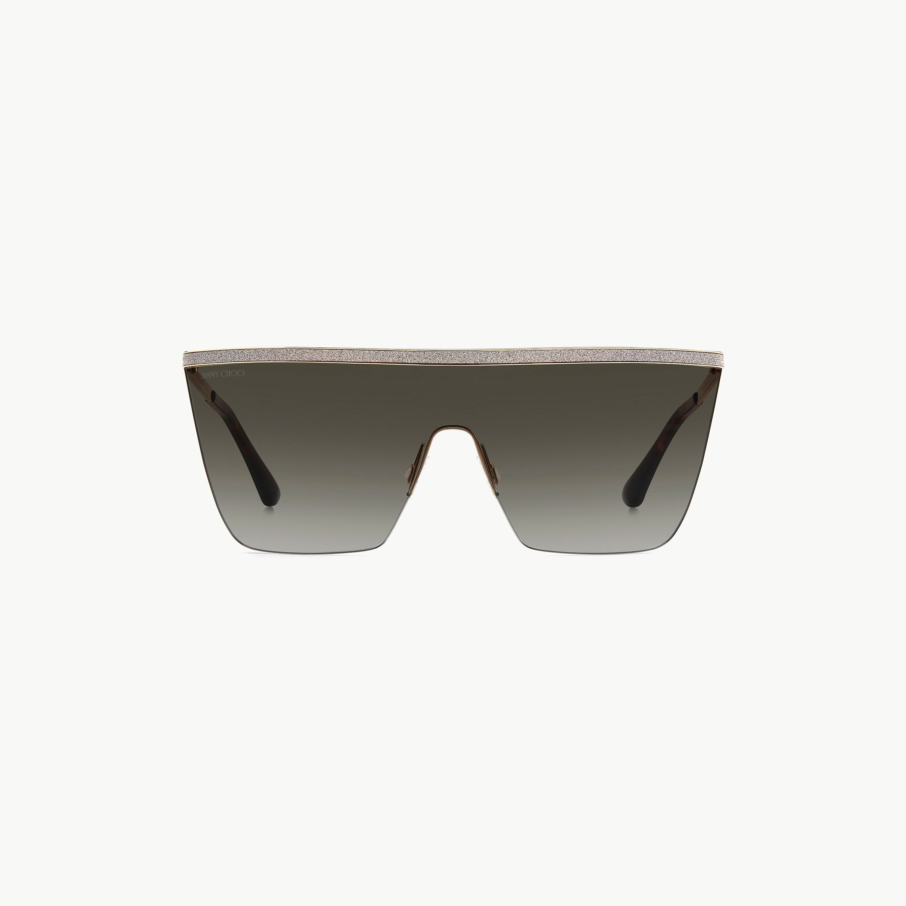 Jimmy Choo Women UV Protected Brown Gradient Lens 99 mm Shield Sunglasses - LEAH/S-women-sunglasses-image-3