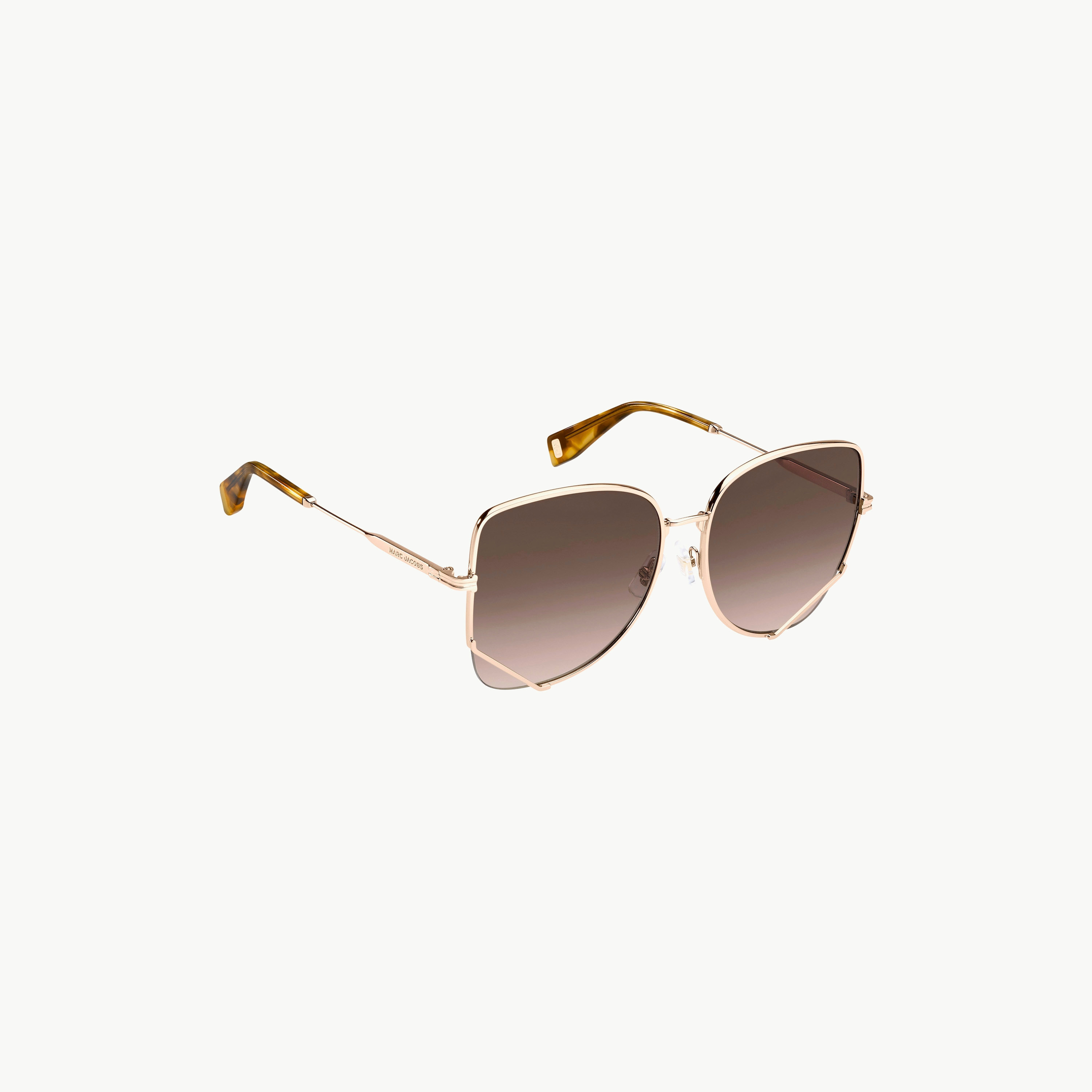 Marc Jacobs Women UV Protected Brown Gradient Lens 59 mm Butterfly Sunglasses - MJ 1066/S-women-sunglasses-image-2