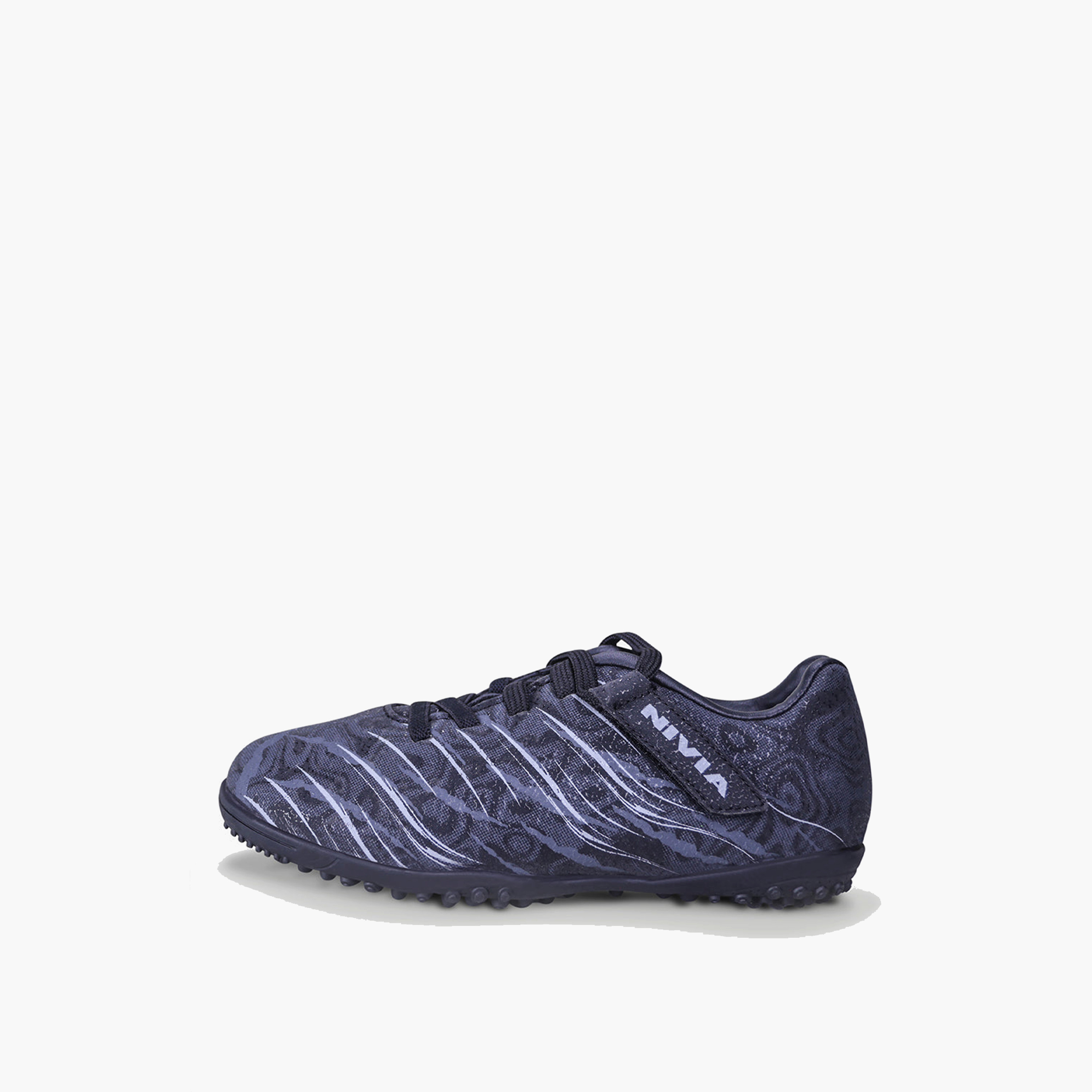 Nivia Kid's Carbonite 6.0 Hook & Loop Football Turf Shoes-sports-boys-shoes-image-4