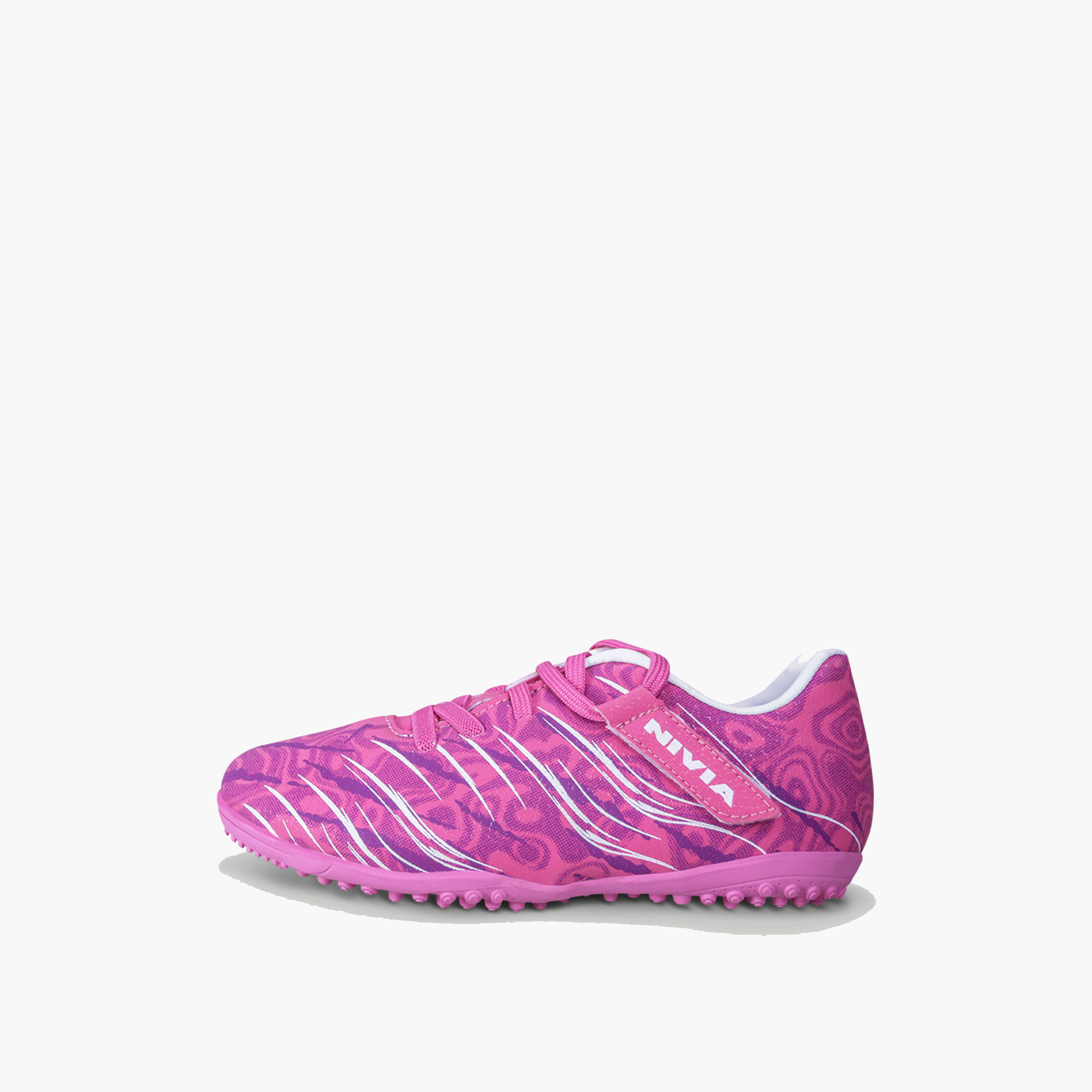 Nivia Kid's Carbonite 6.0 Hook & Loop Football Turf Shoes-sports-boys-shoes-image-3