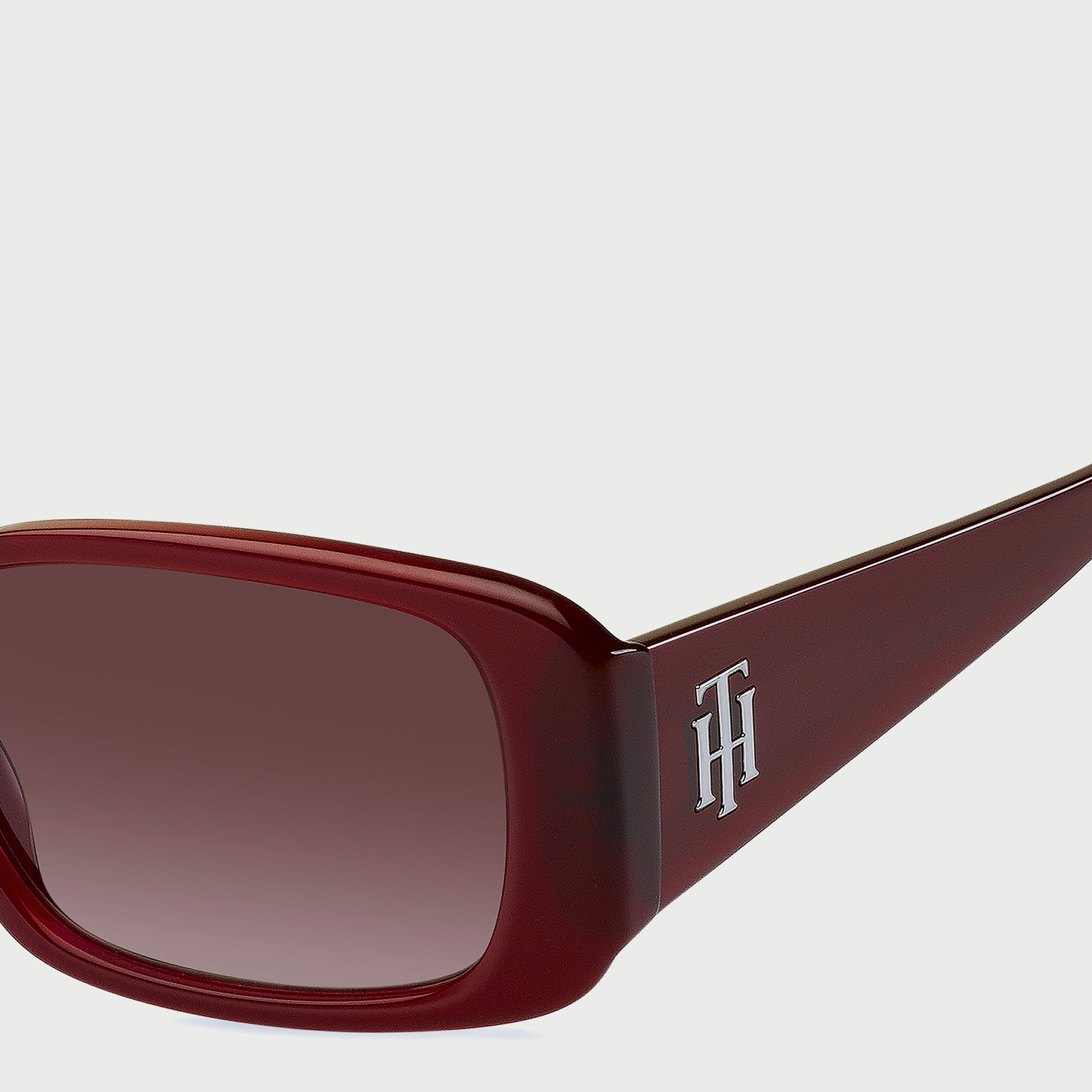 Tommy Hilfiger Women UV Protected Brown Gradient Lens 54 mm Rectangle Sunglasses - TH 1966/S-girls-accessories-sunglasses-image-14
