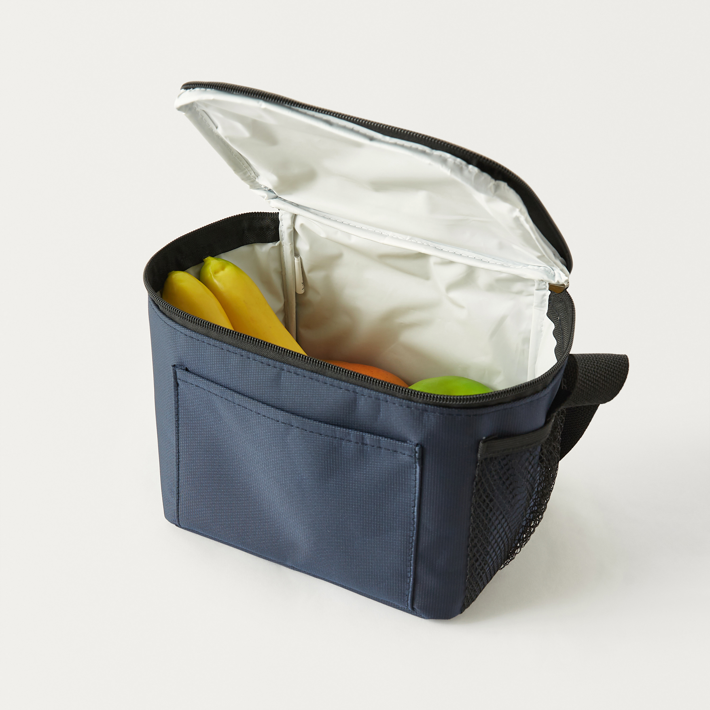 Solid Insulated Lunch Bag with Handle and Zip Closure-school-lunchessentials-lunchbags-image-5