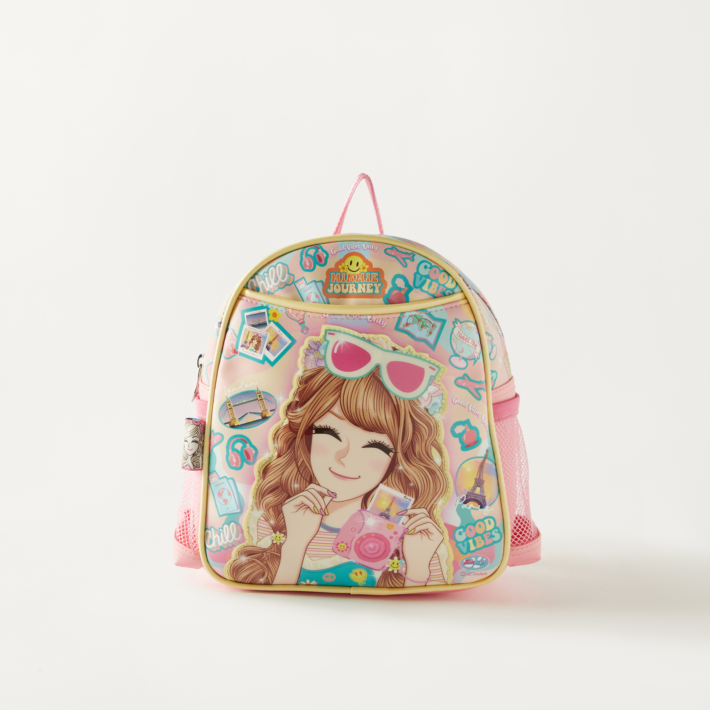 Buy Minmie Journey Printed 10 inch Backpack 22x10x26 cms 1 Year Warranty Online for Kids Centrepoint Kuwait