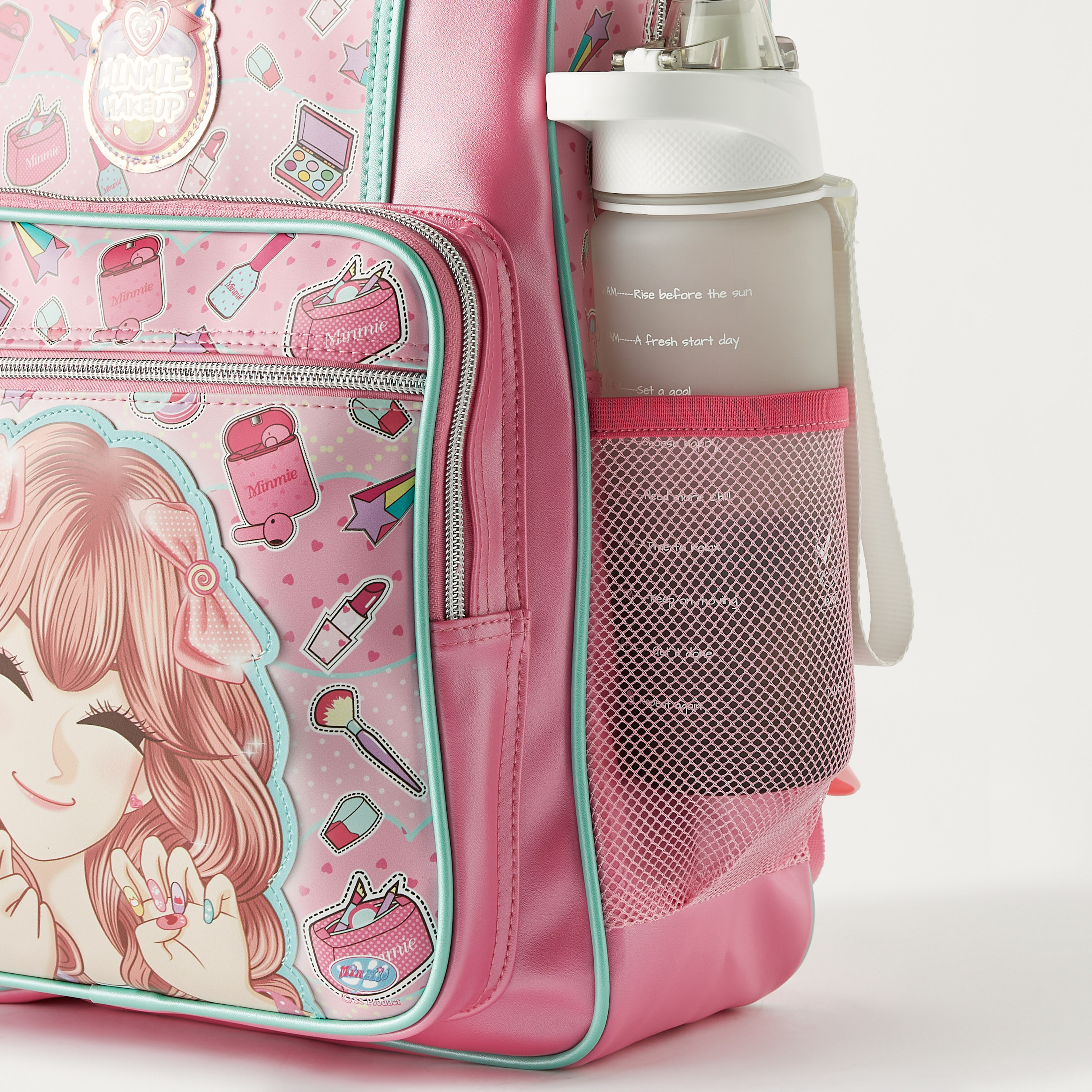 Shop Minmie Make Up Printed 16-inch Backpack - 32x12x41 cms
