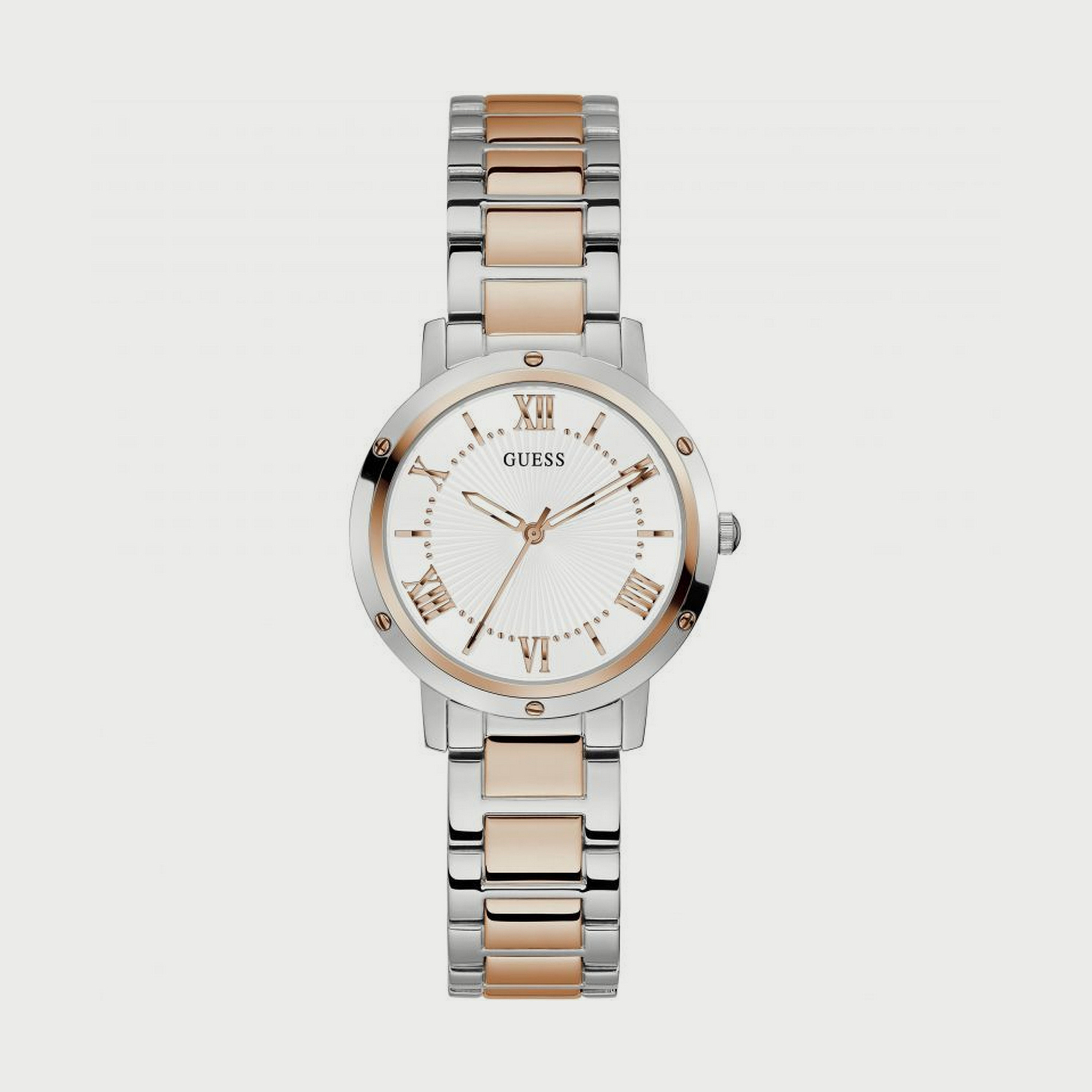  GW0404L3 ساعة يد أنالوج بسوار ستانلس ستيل بلون فضي وذهبي وردي من جيس -women-watchesandjewellery-watches-image-1