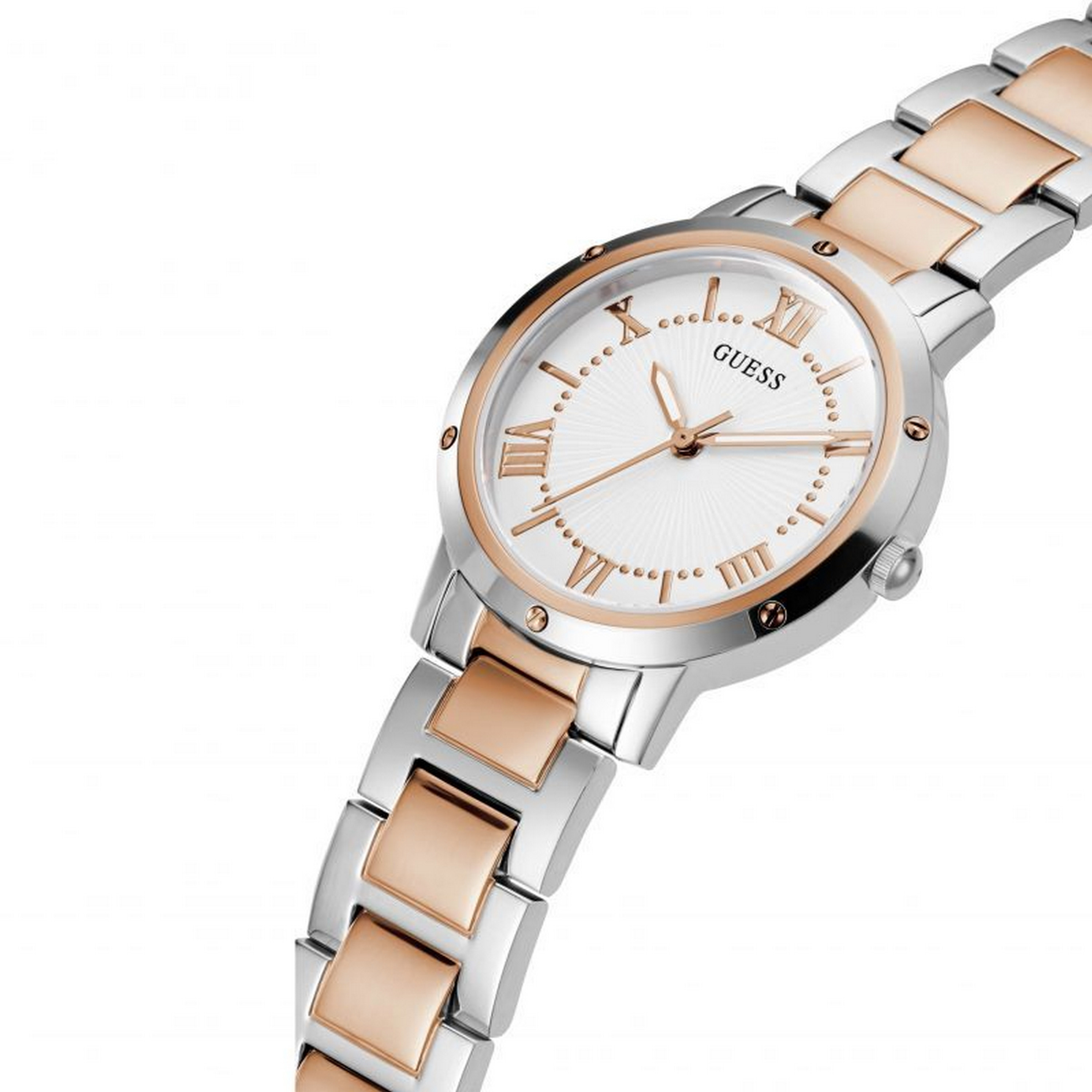  GW0404L3 ساعة يد أنالوج بسوار ستانلس ستيل بلون فضي وذهبي وردي من جيس -women-watchesandjewellery-watches-image-2