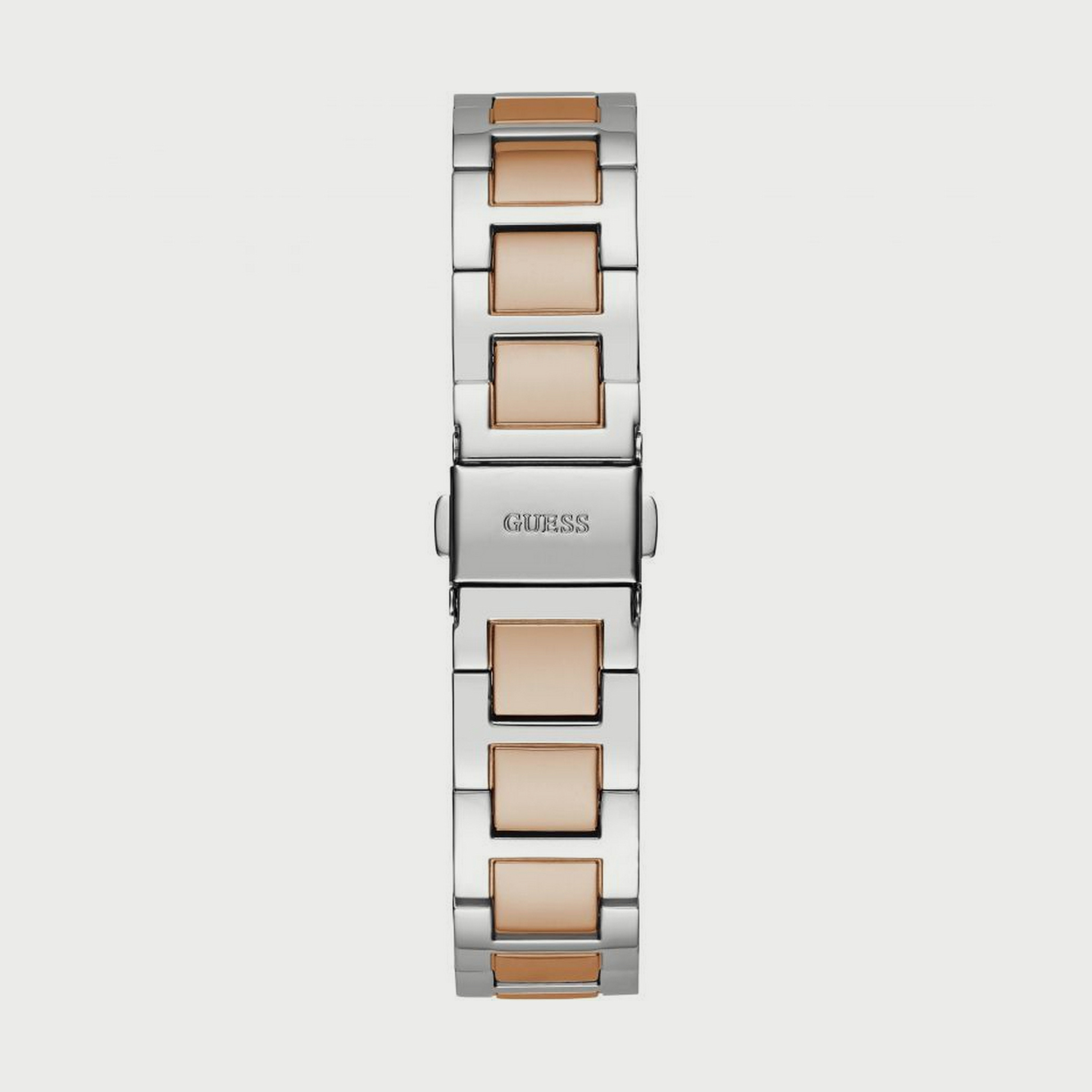 Guess Silver & Rose Gold Analog Stainless Steel Strap Watch - GW0404L3-women-watchesandjewellery-watches-image-3