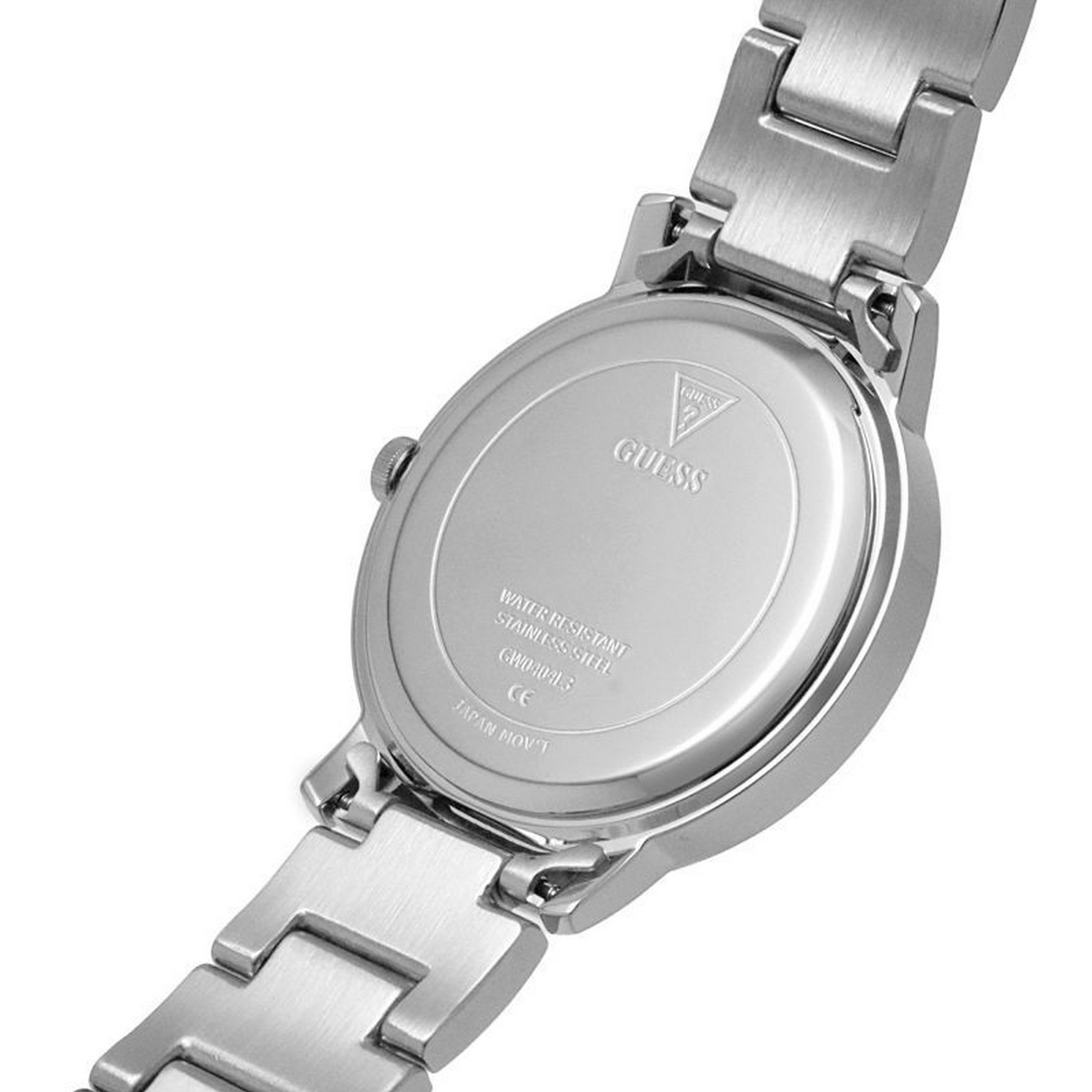 Guess Silver & Rose Gold Analog Stainless Steel Strap Watch - GW0404L3-women-watchesandjewellery-watches-image-5