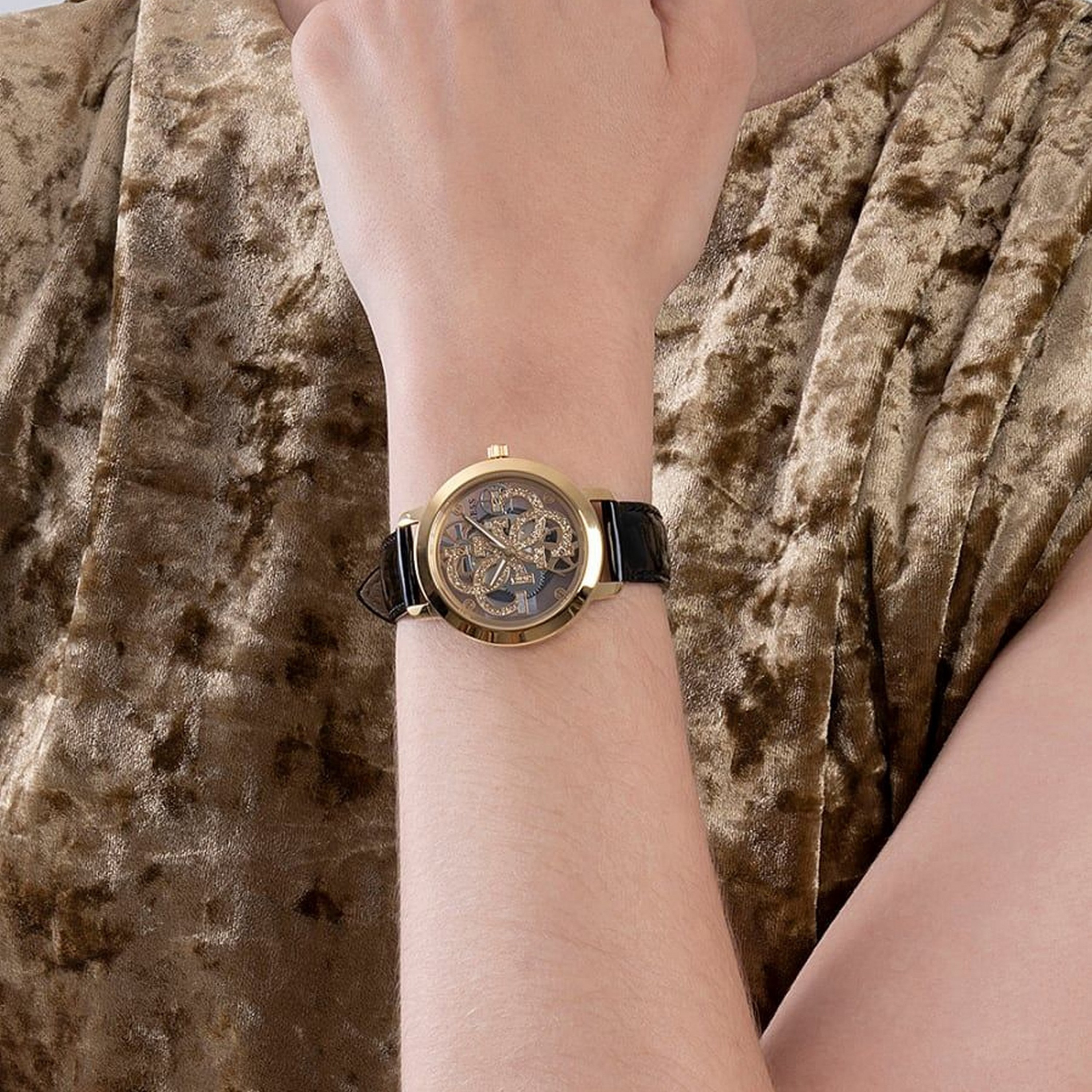  A23905 | ساعة استرو رقمية سوداء بسوار سيليكون للاطفال-women-watchesandjewellery-watches-image-4