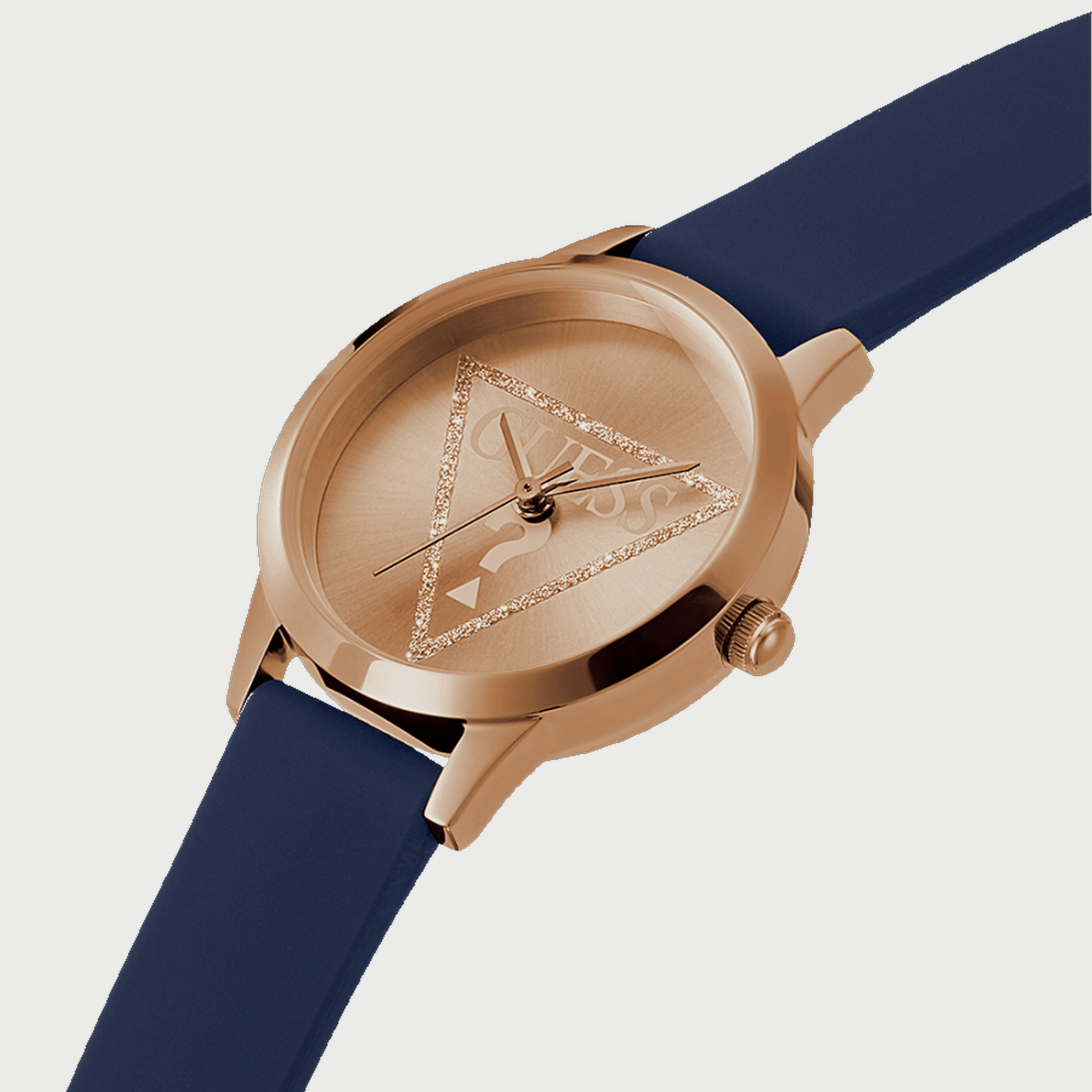 Guess Blue Analog Silicone Strap Watch - GW0453L1 | 27 MM-women-watchesandjewellery-watches-image-2