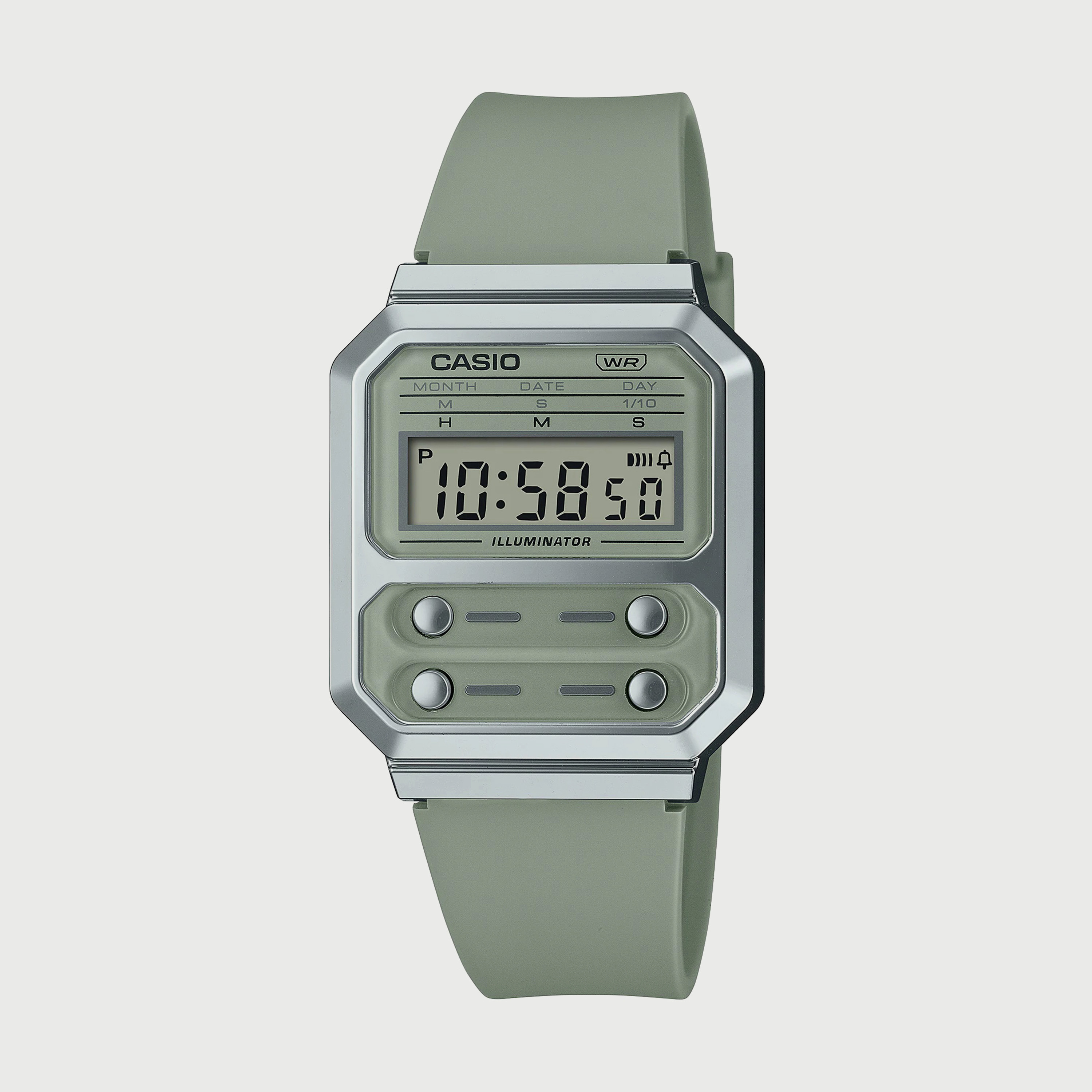 Casio sale silicone strap