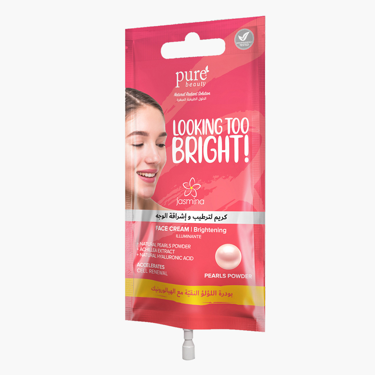 PURE BEAUTY Jasmina Brightening Face Cream with Pearl Powder - 15 ml-beautyandpersonalcare-makeup-face-bbandcccreams-image-2
