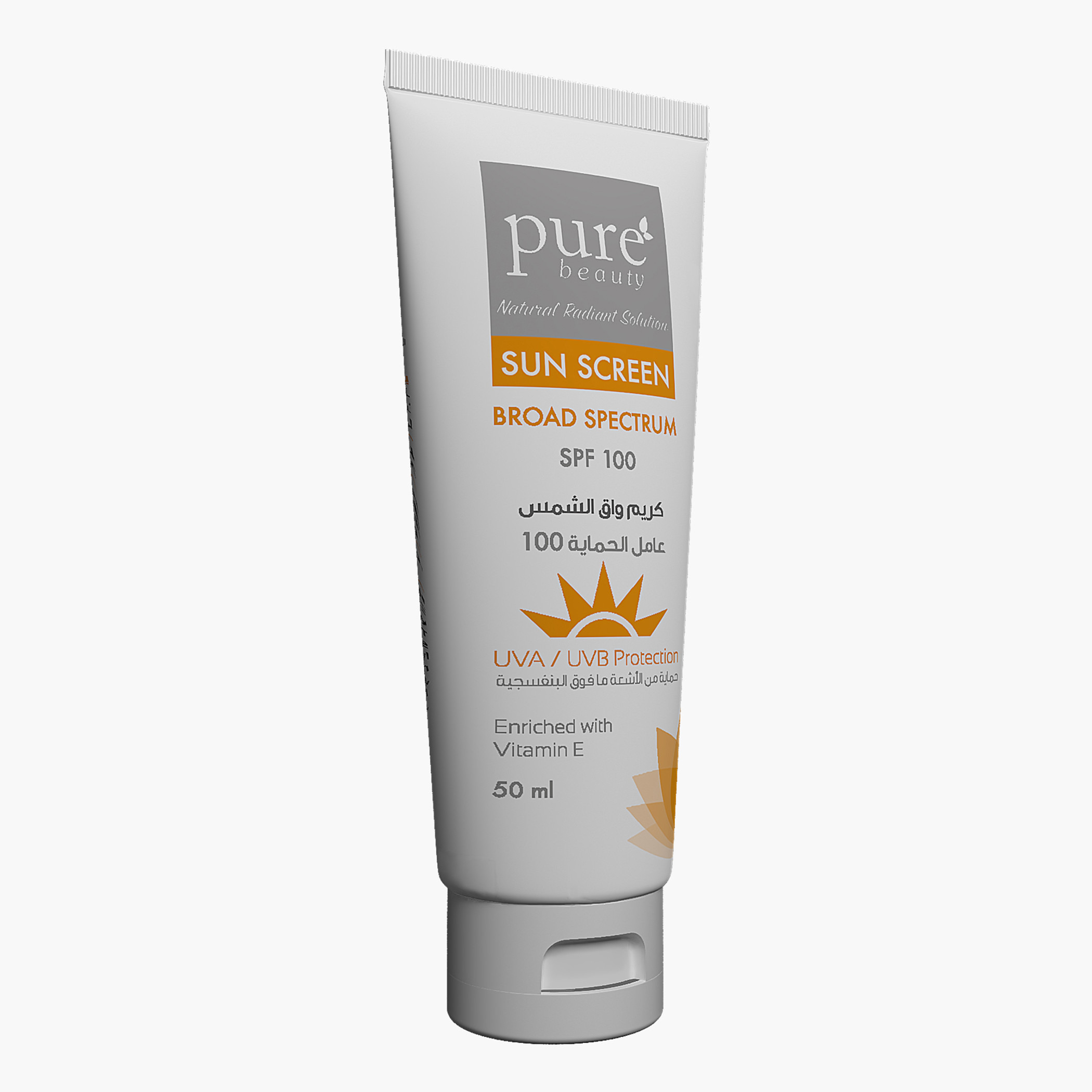PURE BEAUTY Broad Spectrum SPF 100 Sunscreen Cream - 50 ml-beautyandpersonalcare-skin-suncare-facesunscreen-image-1
