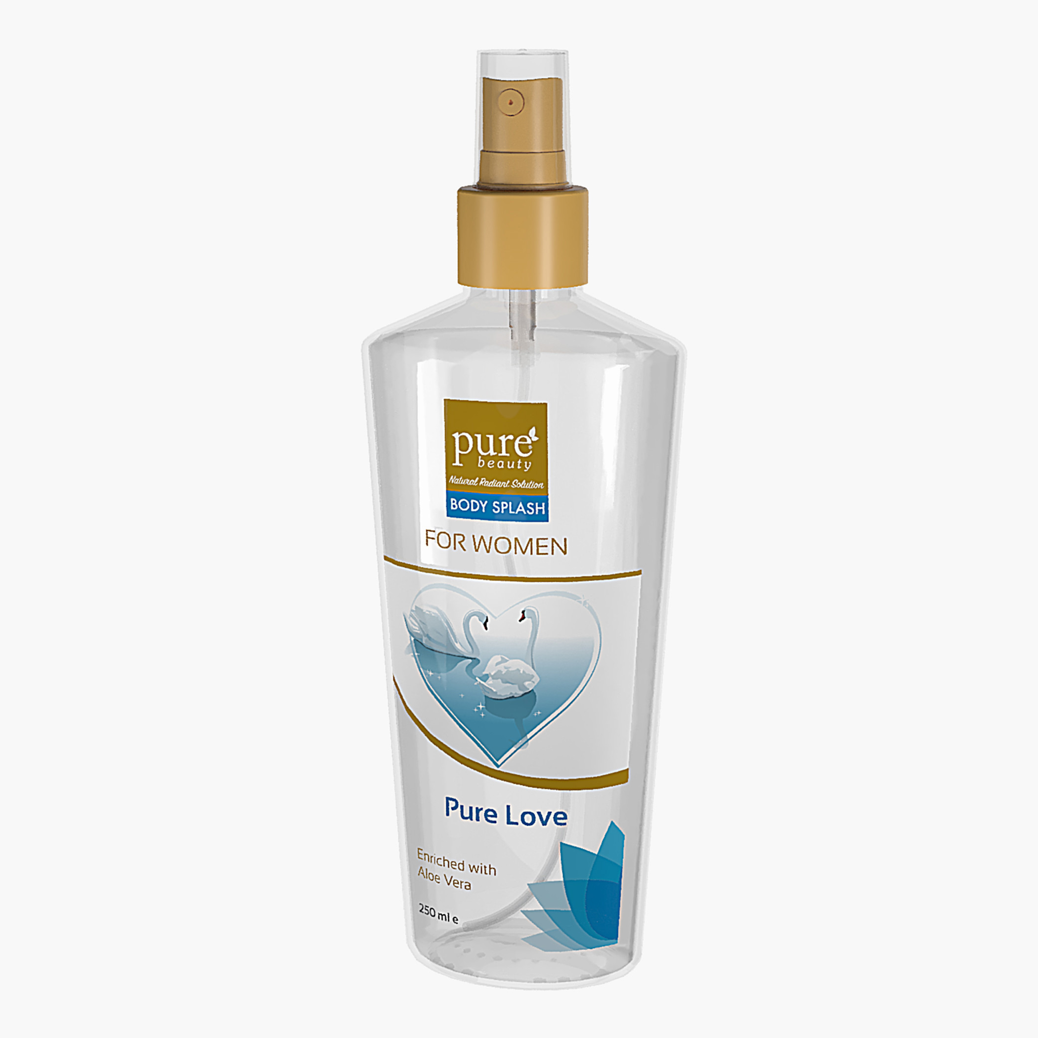 PURE BEAUTY Pure Love Body Splash for Women - 250 ml-beautyandpersonalcare-skin-cleansers-tonerandmists-image-1