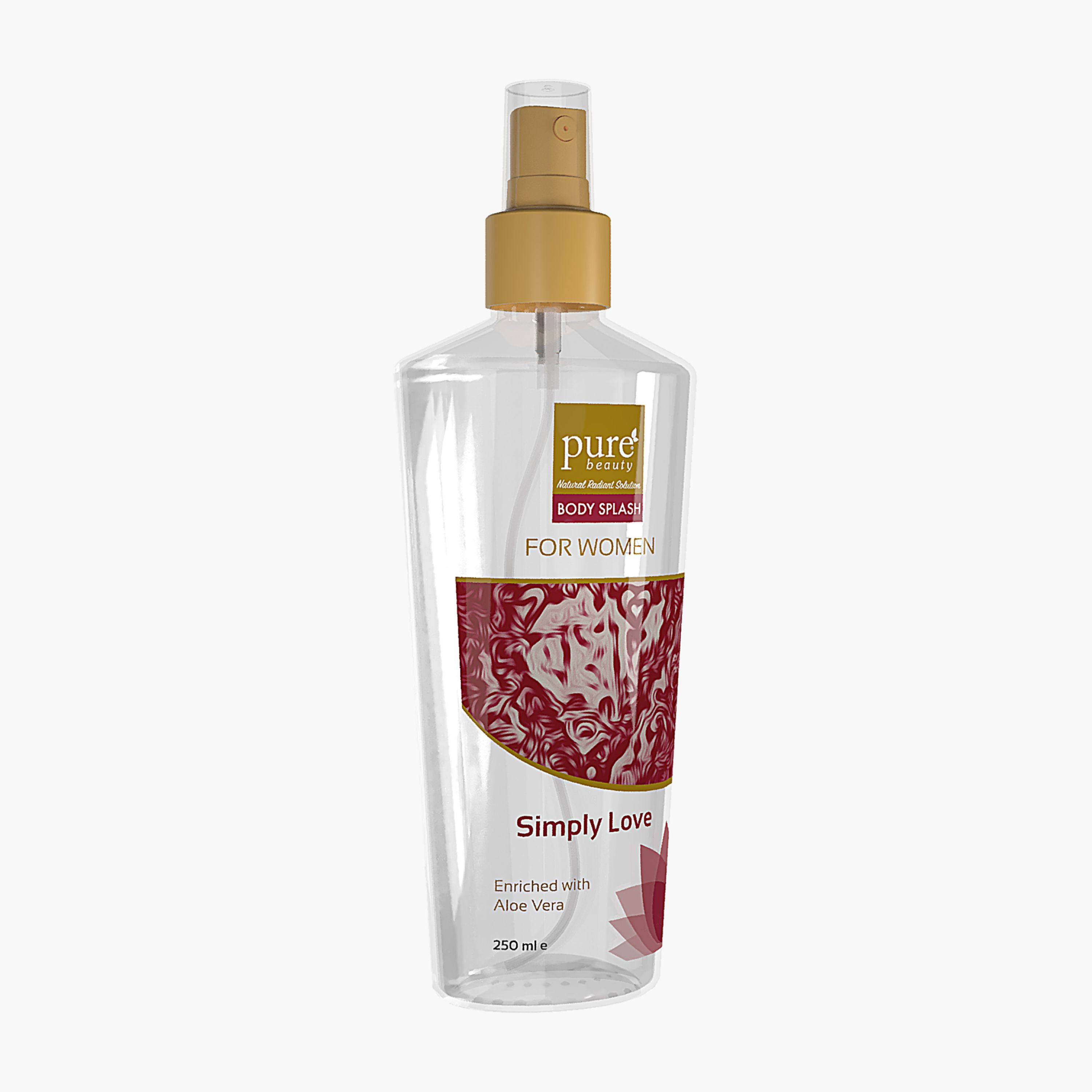 سبلاش معطر للجسم سيمبلي لاف للنساء من بيور بيوتي - 250 مل-beautyandpersonalcare-fragrance-women-image-2