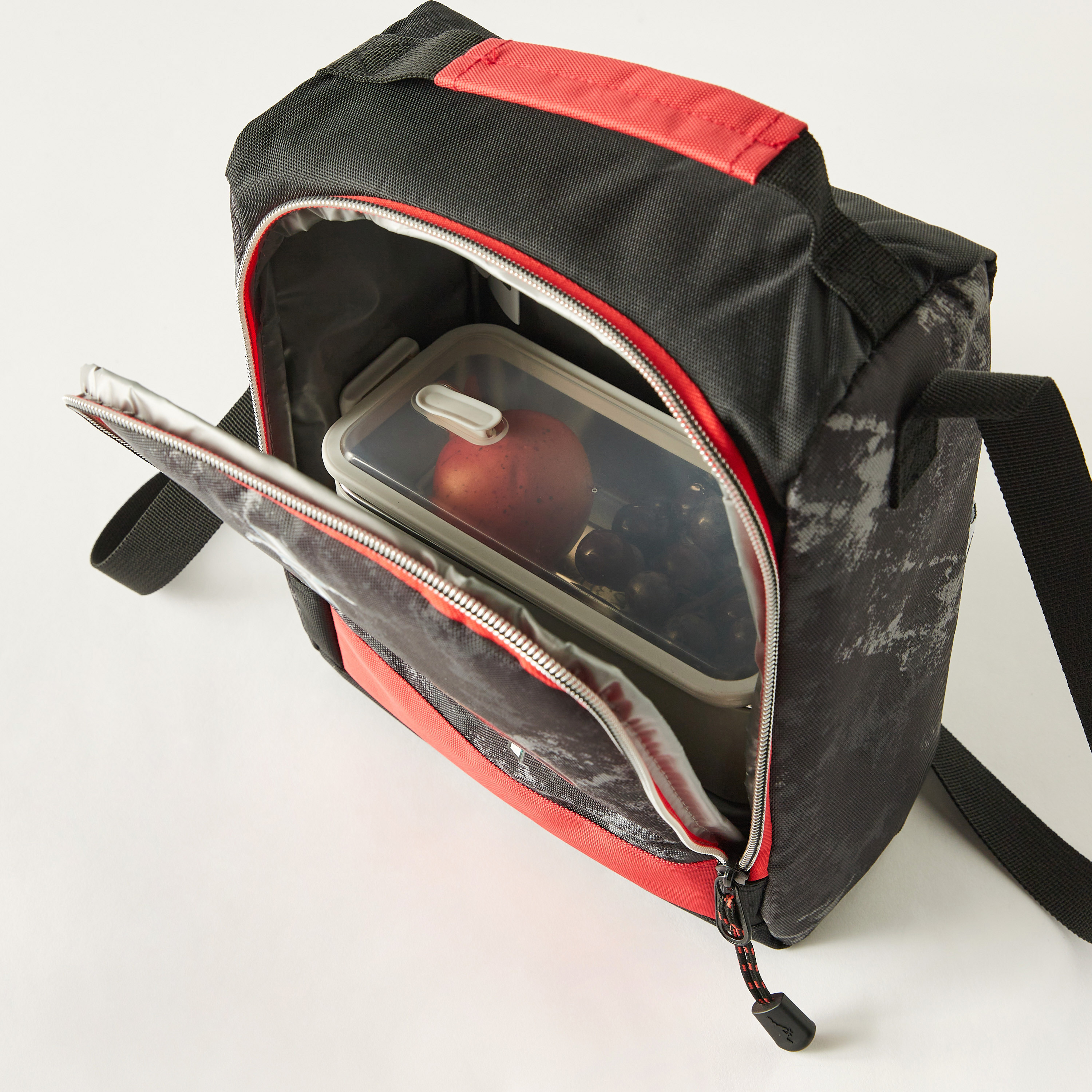 Mustang Cars Print Lunch Bag - 1-Year Warranty-school-lunchessentials-lunchbags-image-4