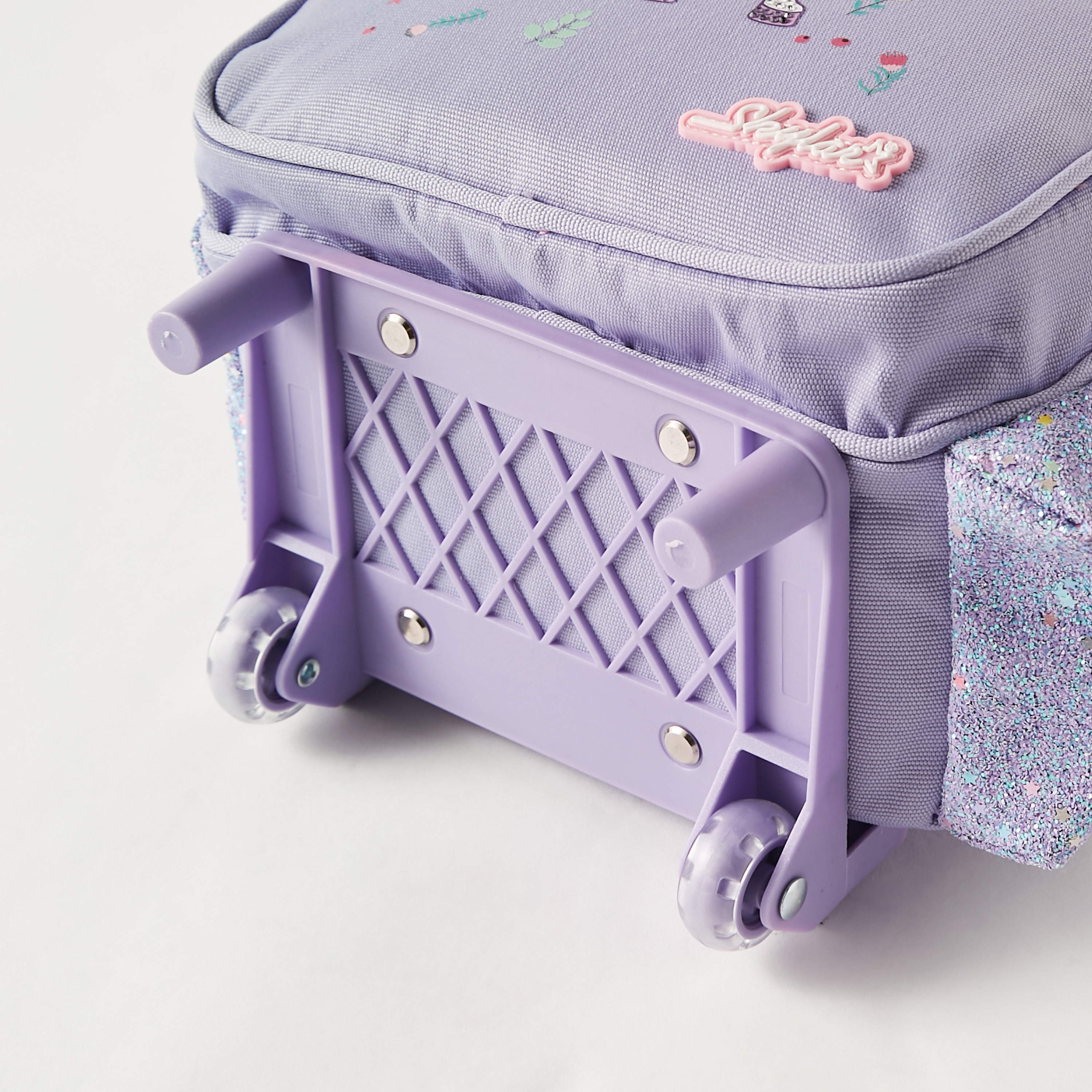 Skylar Unicorn Print Trolley Bag with Retractable Handle - 24x13x27 cms 1-Year Warranty-school-bagsandbackpacks-trolleybags-image-6