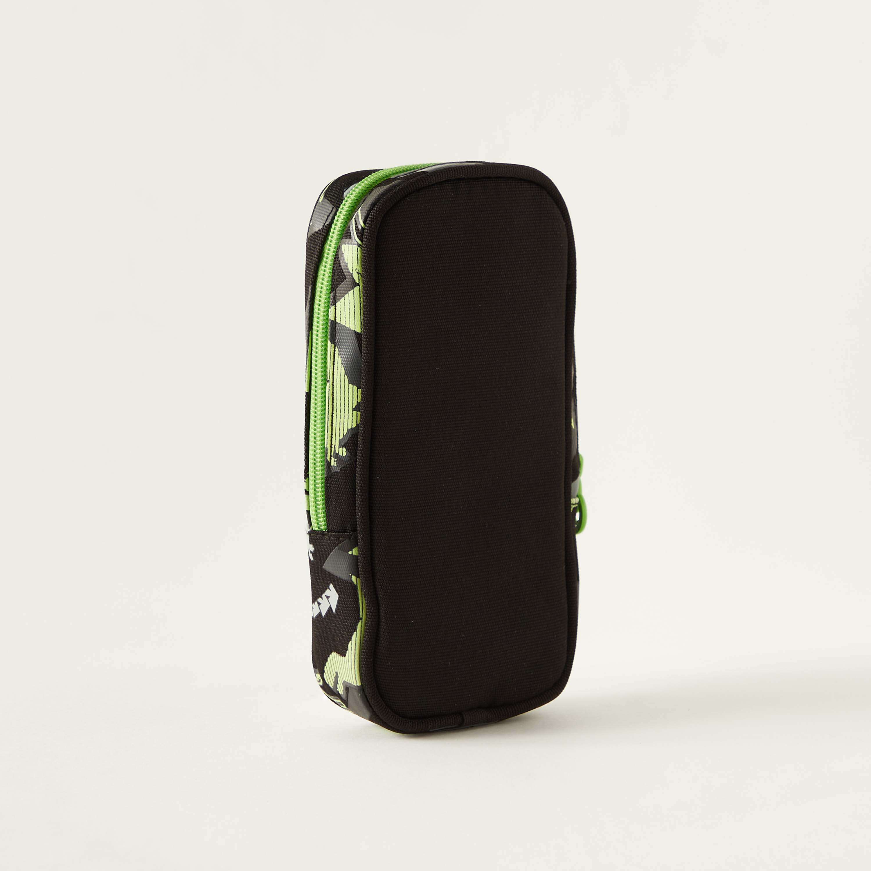 Skylar Dinosaur Print Glow-in-the-Dark Pencil Case - 1-Year Warranty-school-stationery-pencilcases-image-4